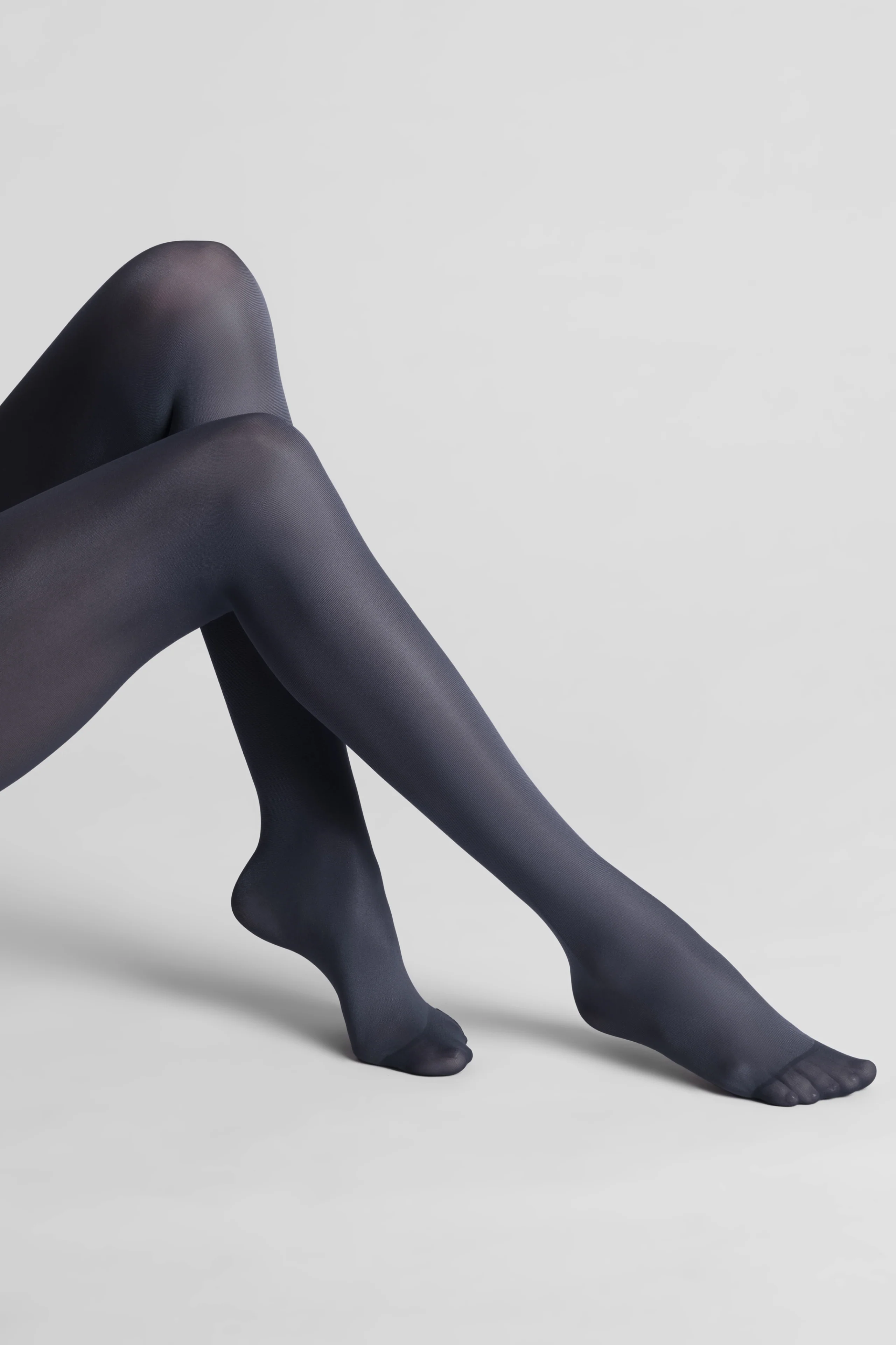 Bas Coupés Roulés 40D - Gris - LEGWEAR - Image 5