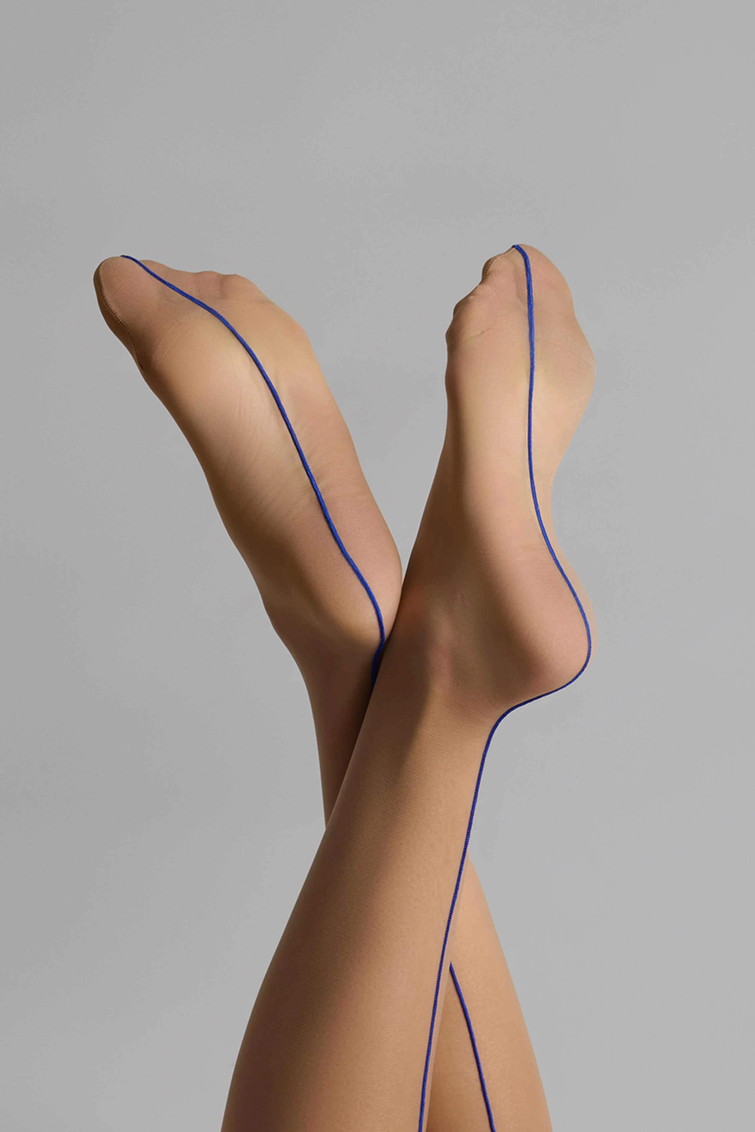 Bas coupés roulés couture 20D - Legwear - Image 6