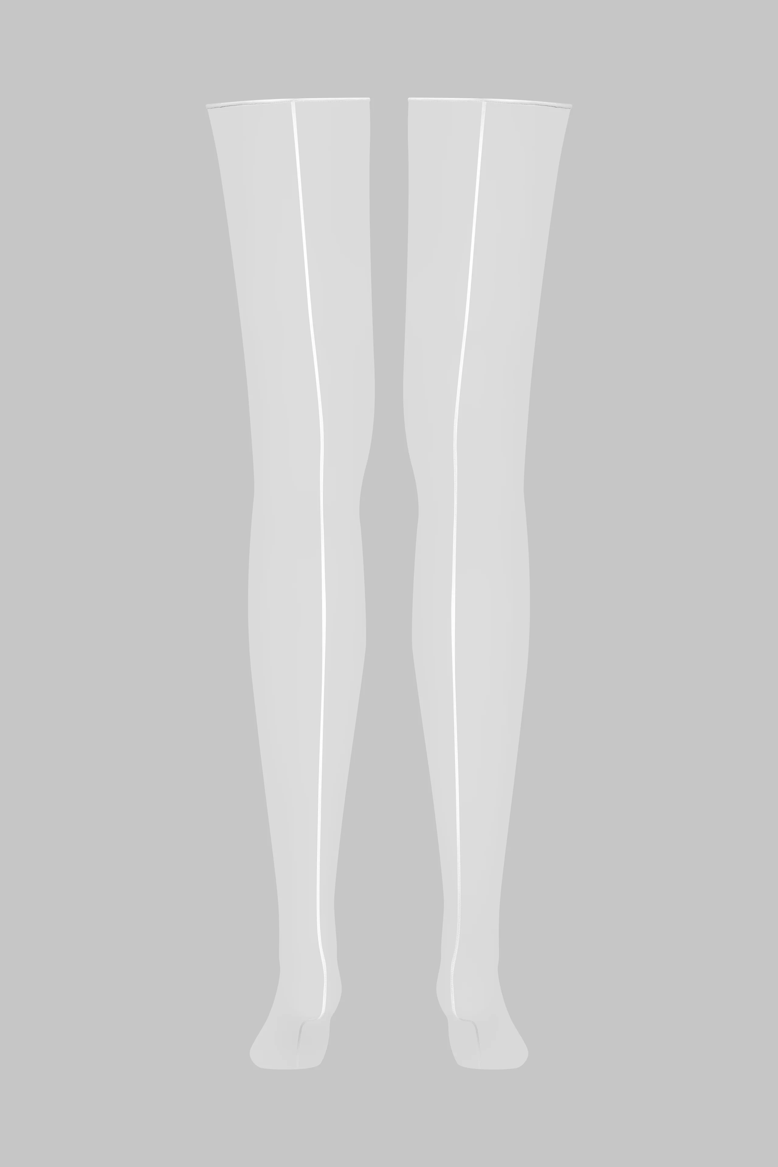 Bas coupés roulés double couture 10D - Legwear - Image 2