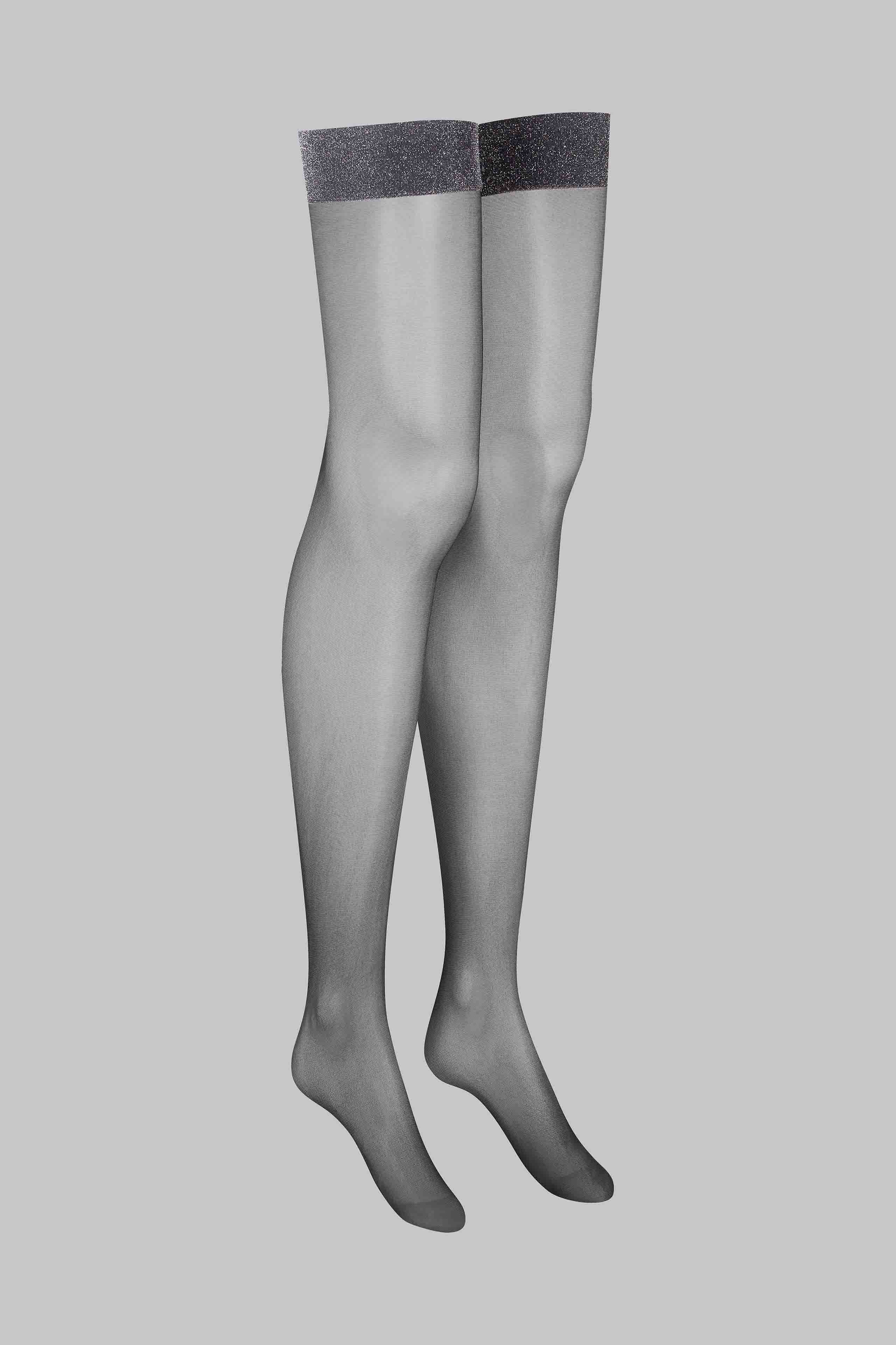 Bas jarretières Lurex 20D - Legwear - Image 2