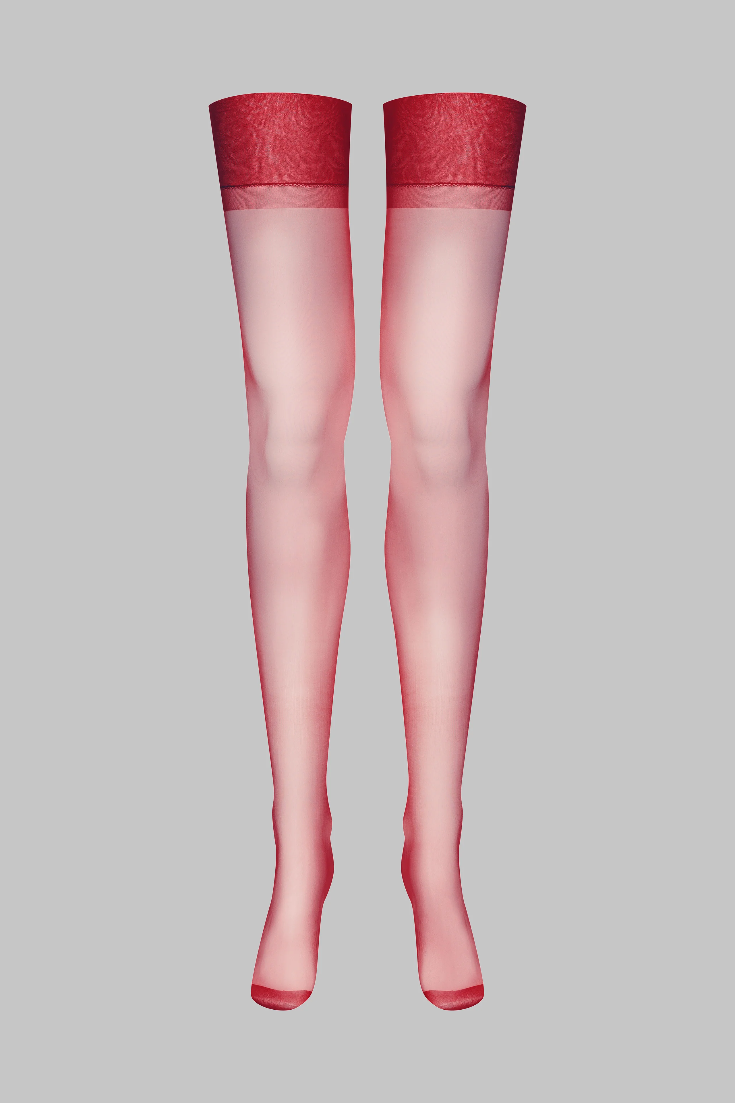 Bas nylon 15D - Bordeaux - Legwear - Image 2