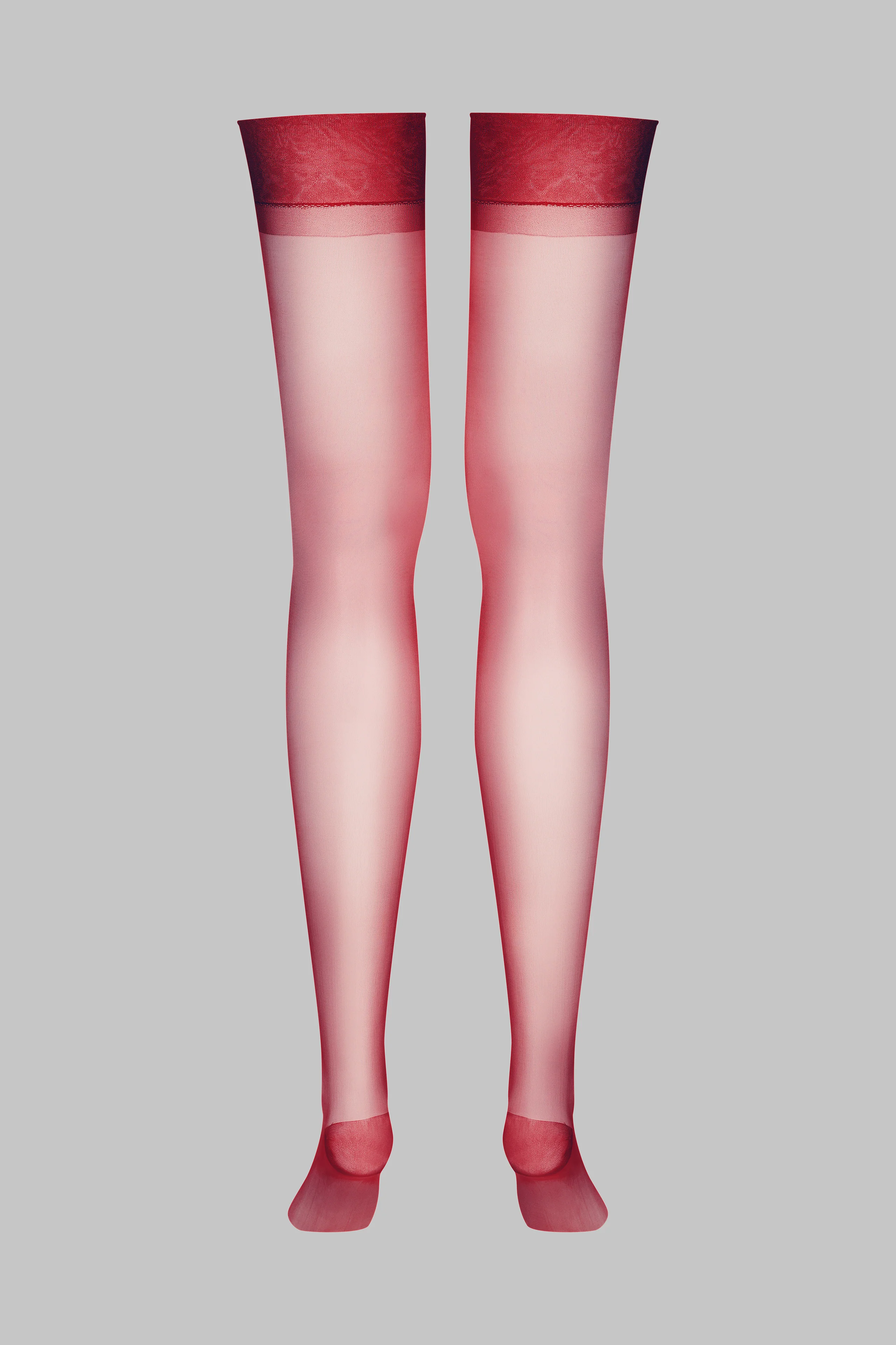 Bas nylon 15D - Bordeaux - Legwear - Image 3