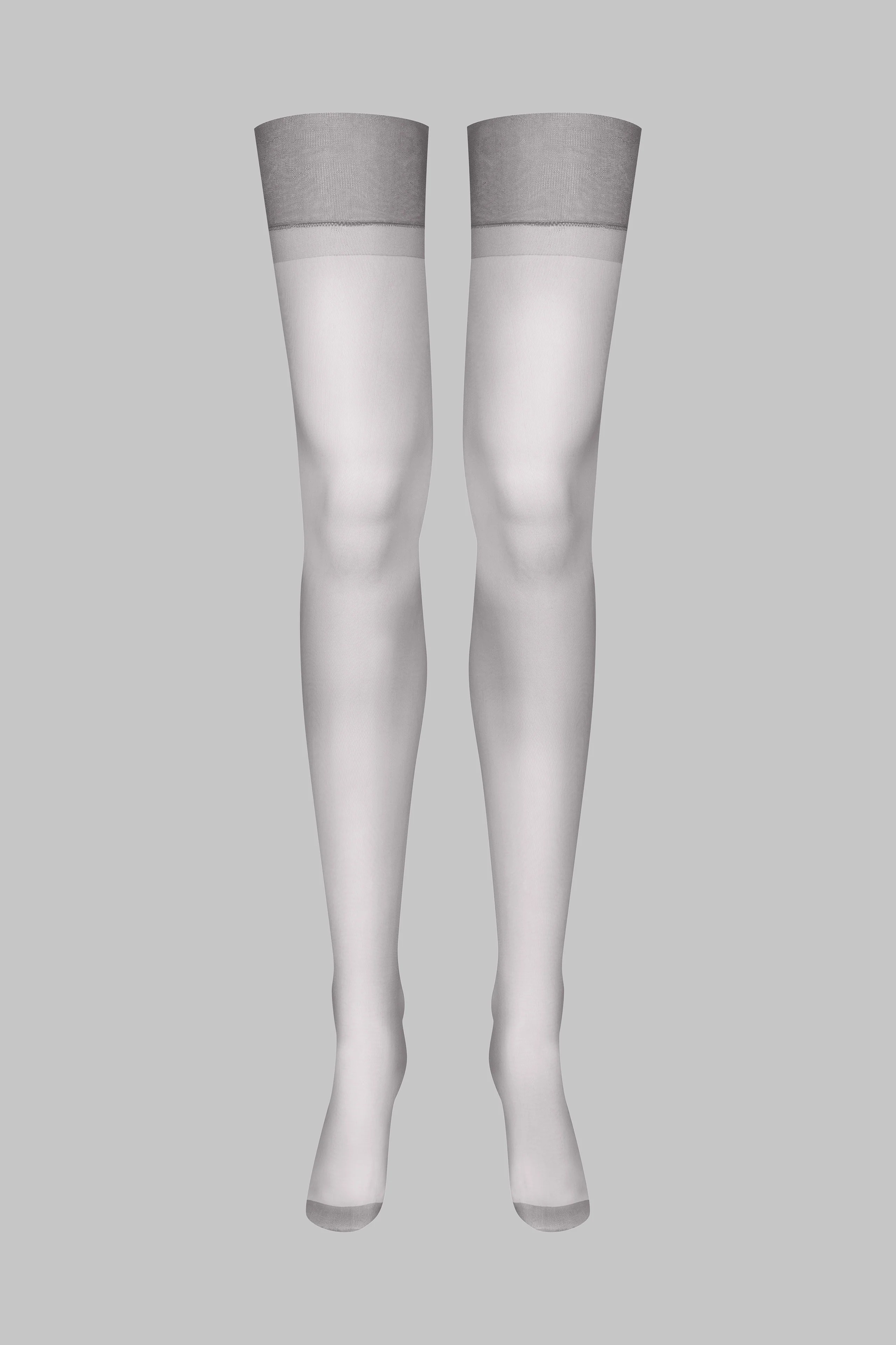 Bas nylon 15D - Gris - Legwear - Image 2