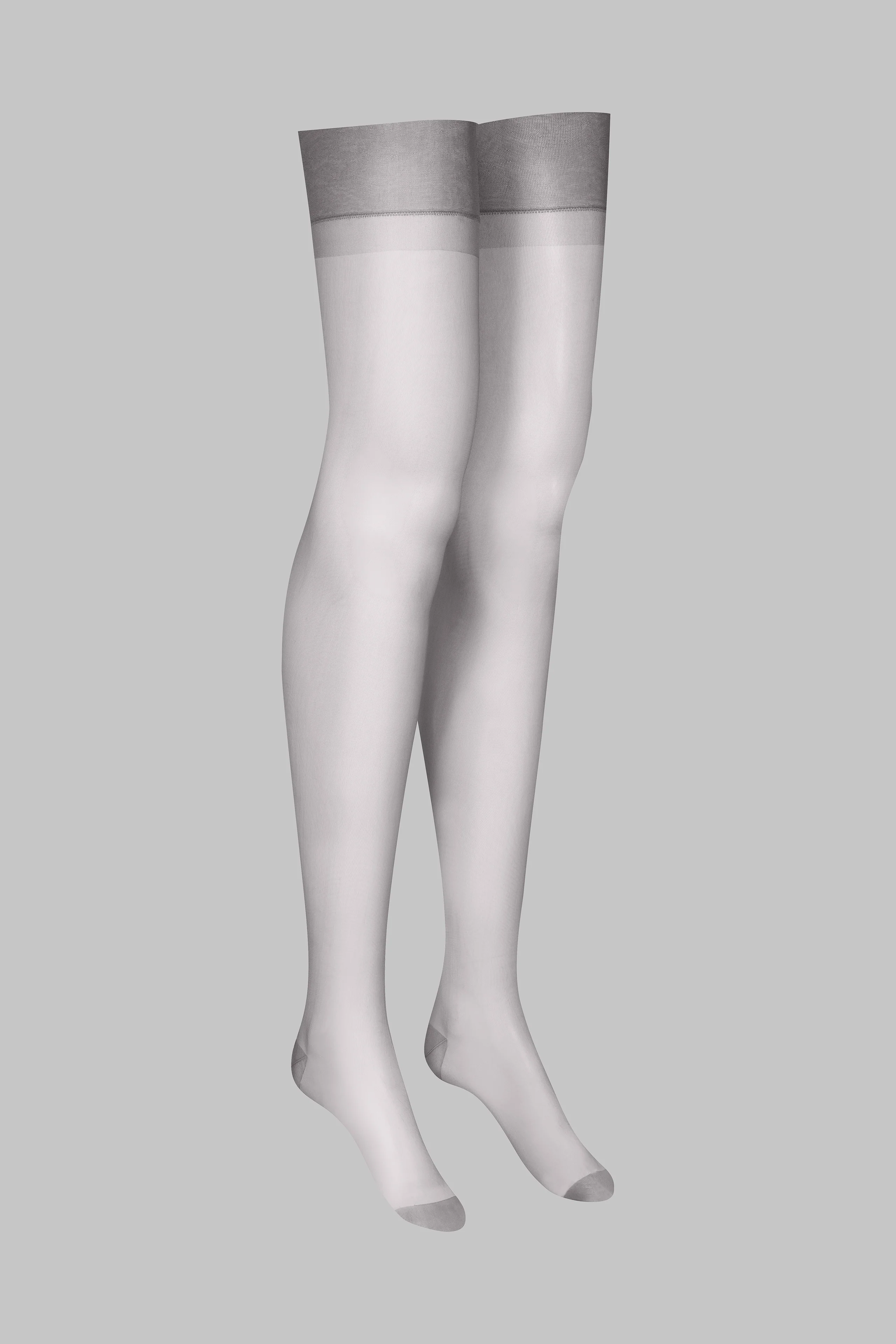 Bas nylon 15D - Gris - Legwear - Image 3