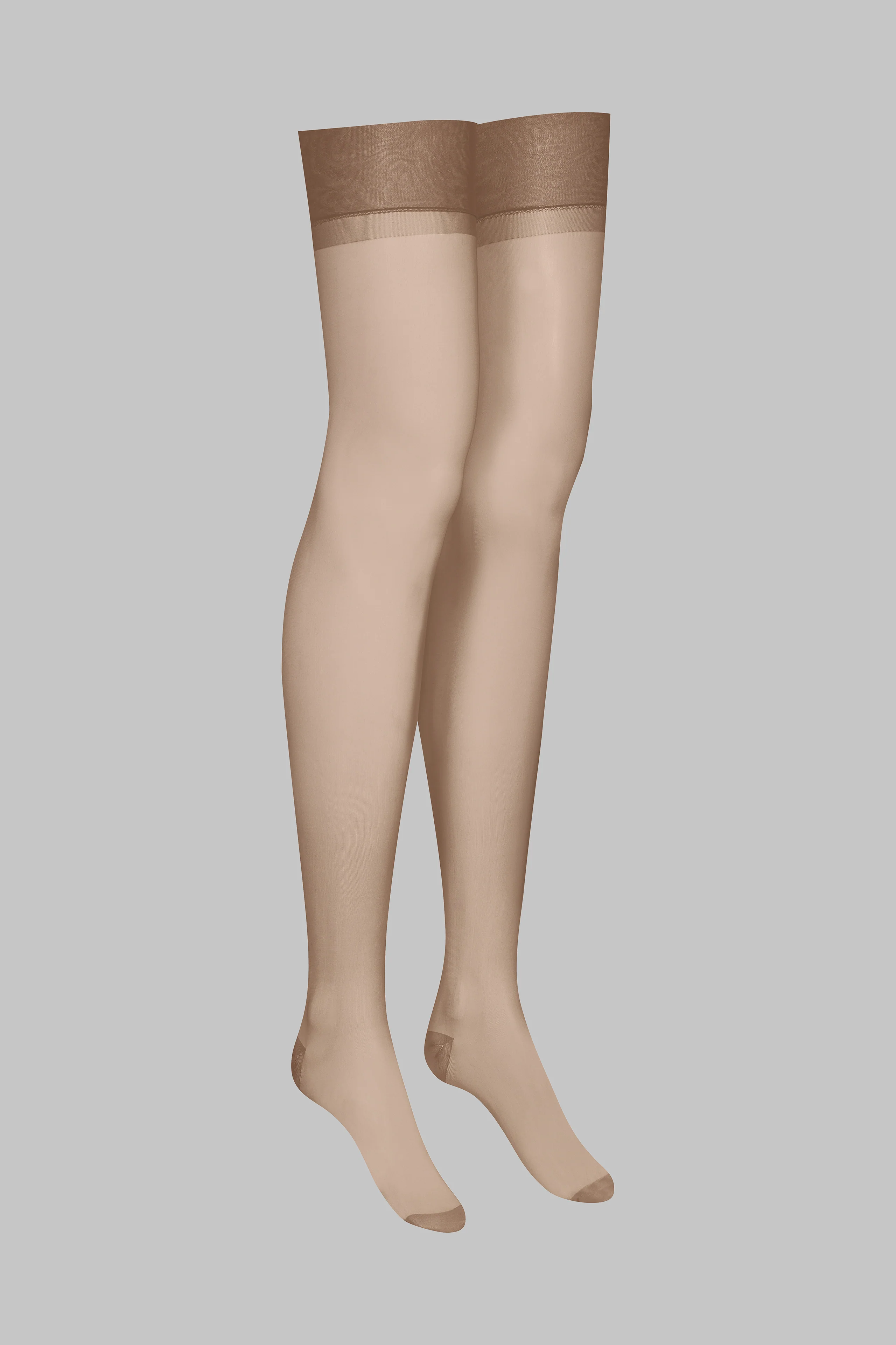 Bas nylon 15D - Marron - Legwear - Image 3