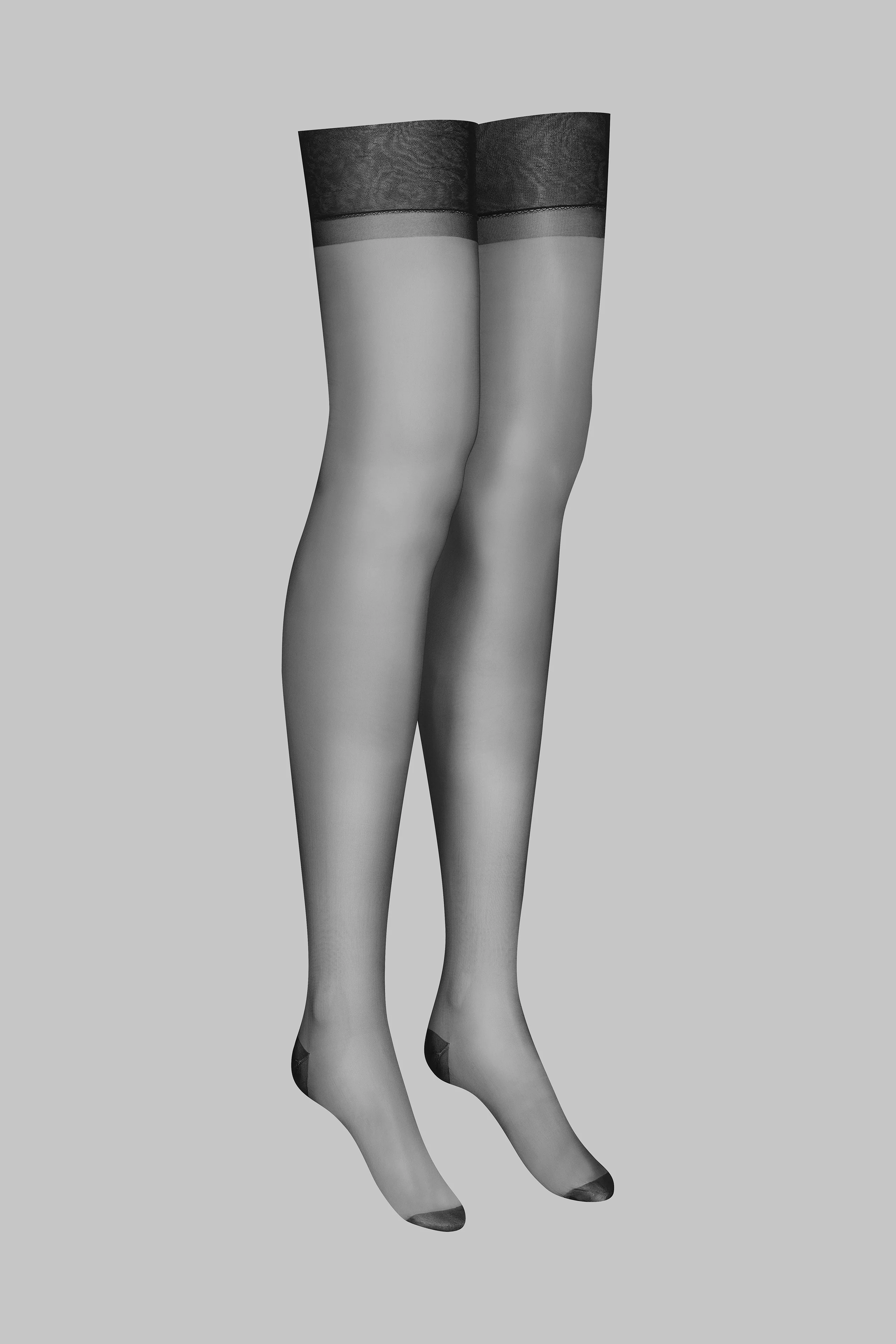 Bas nylon 15D - Noir - Legwear - Image 3