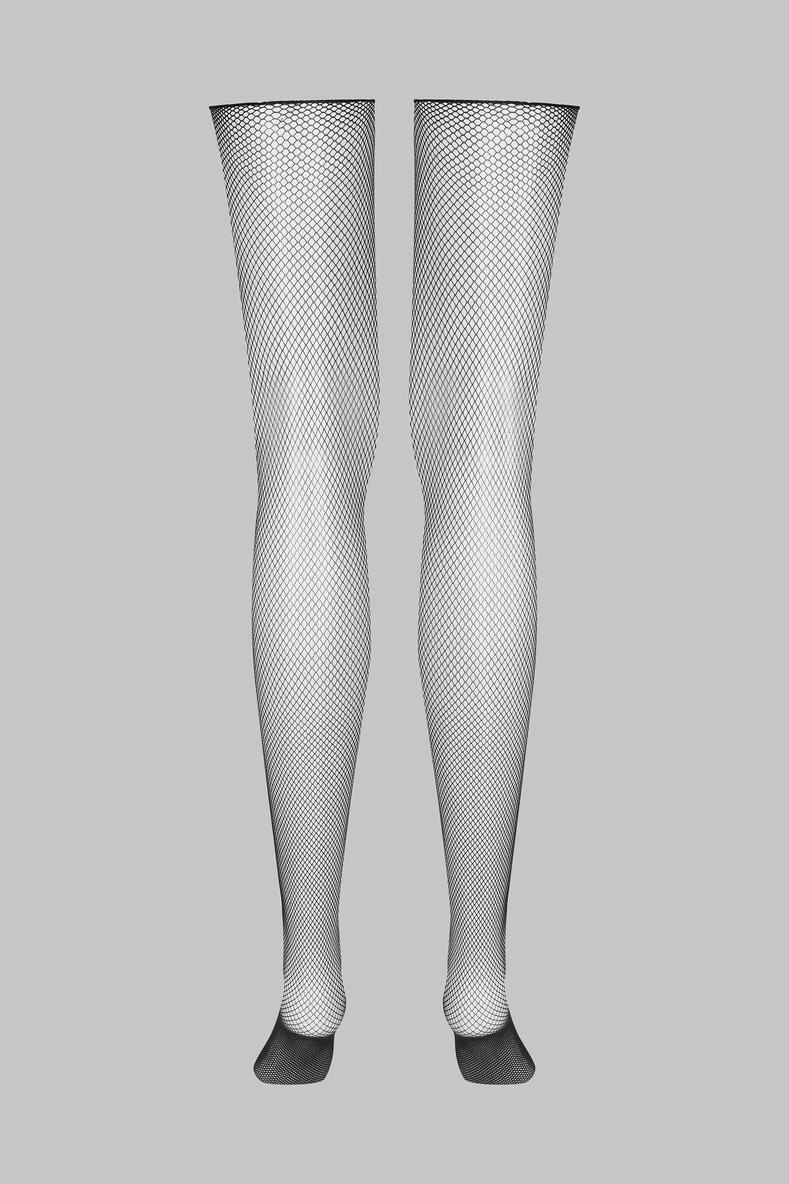 Bas coupés roulés résille - Legwear - Image 3