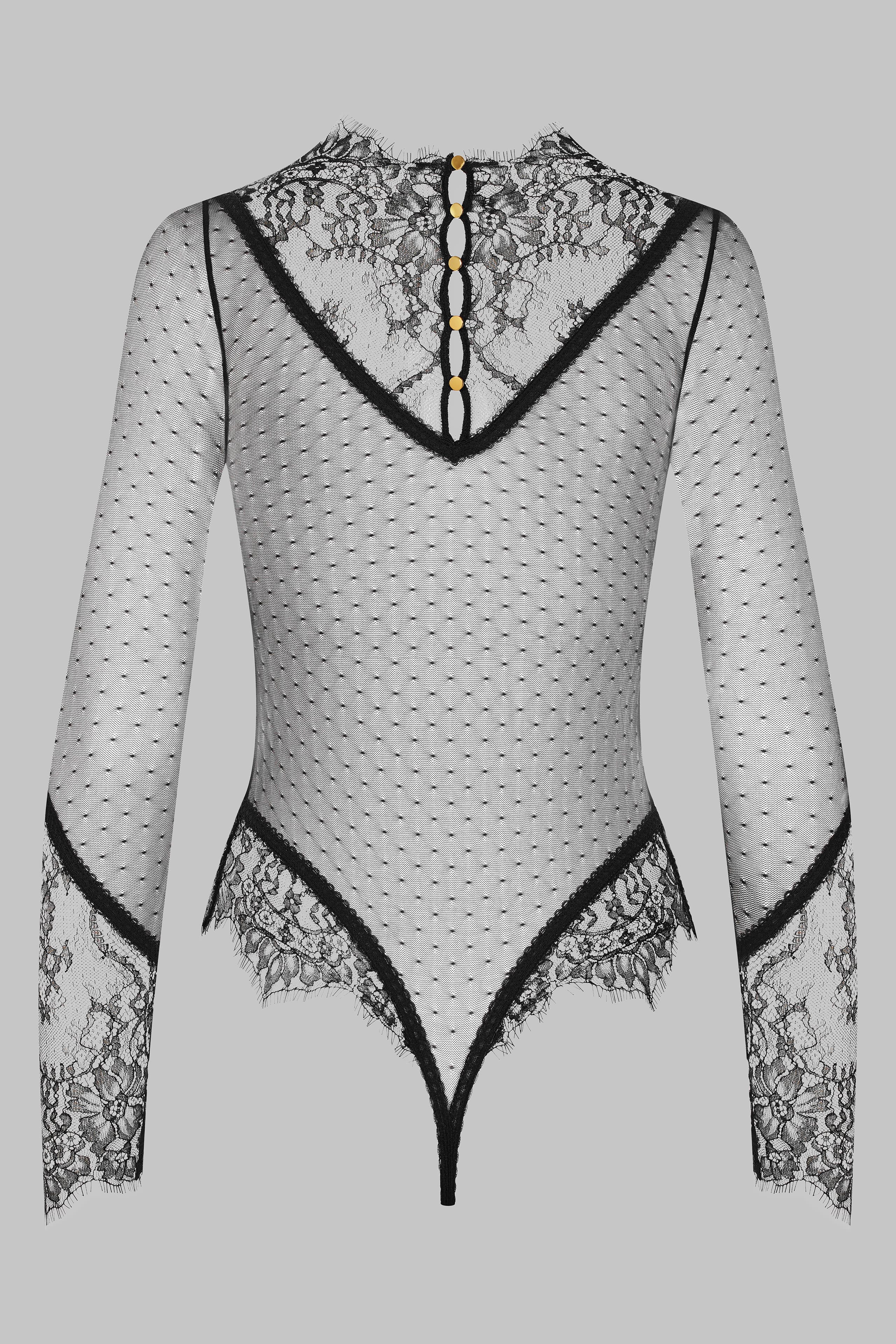 Body string voile dentelle - Inspiration Divine - Image 3