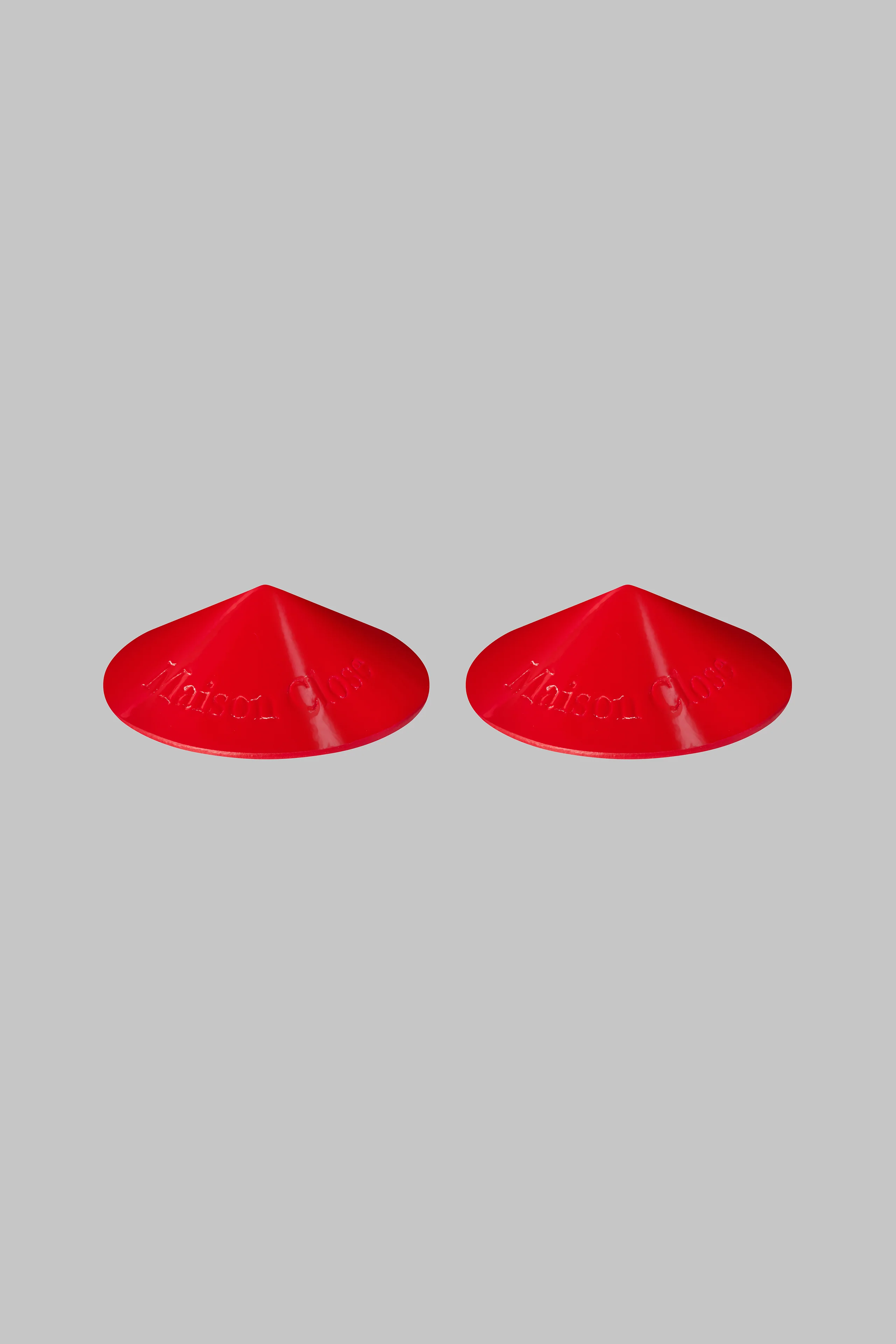 Cache-tétons cuir vernis - Les Fétiches - Image 2