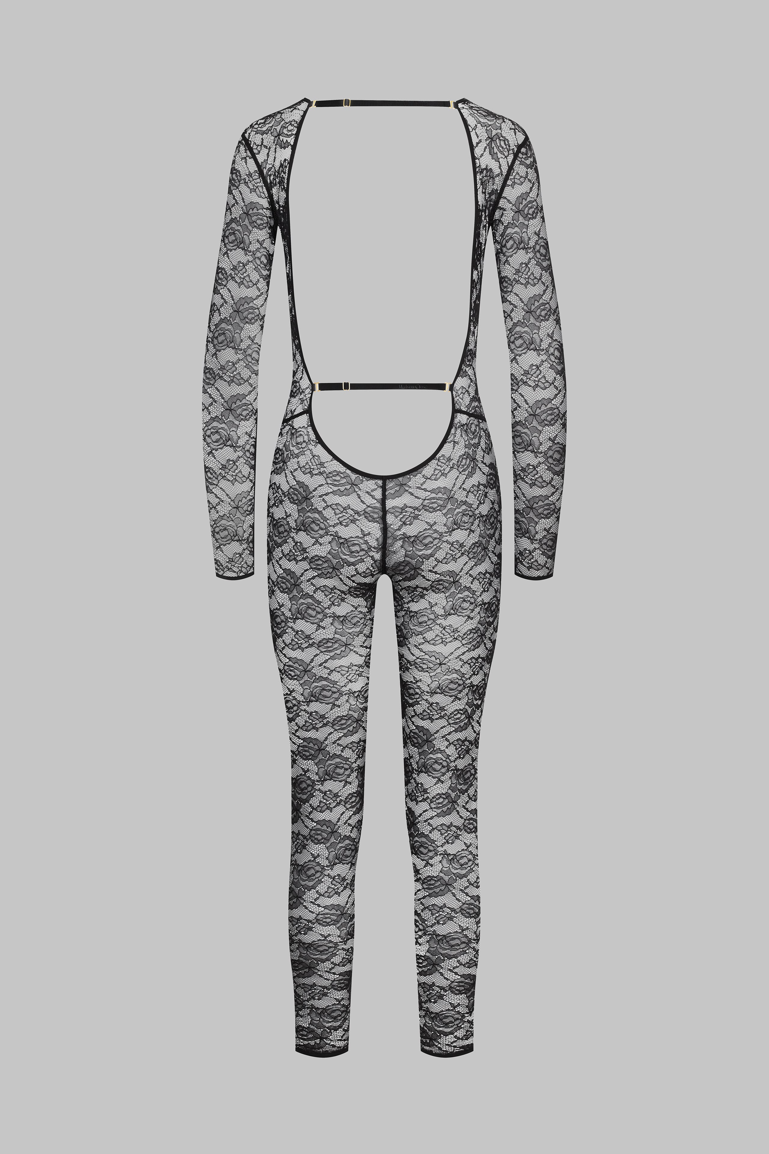 Catsuit manches longues Col V - Flashback - Image 3