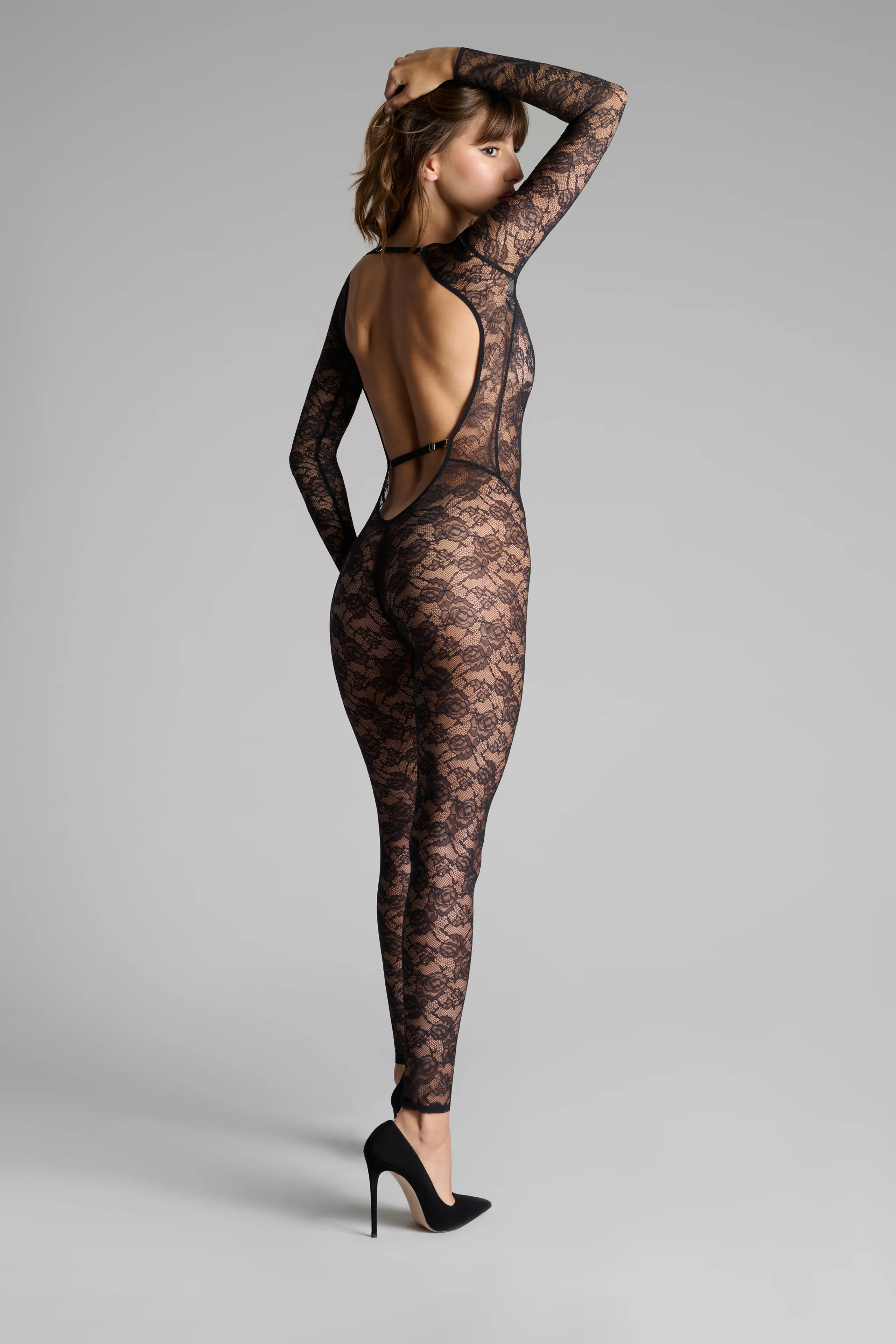 Catsuit manches longues Col V - Flashback - Image 6