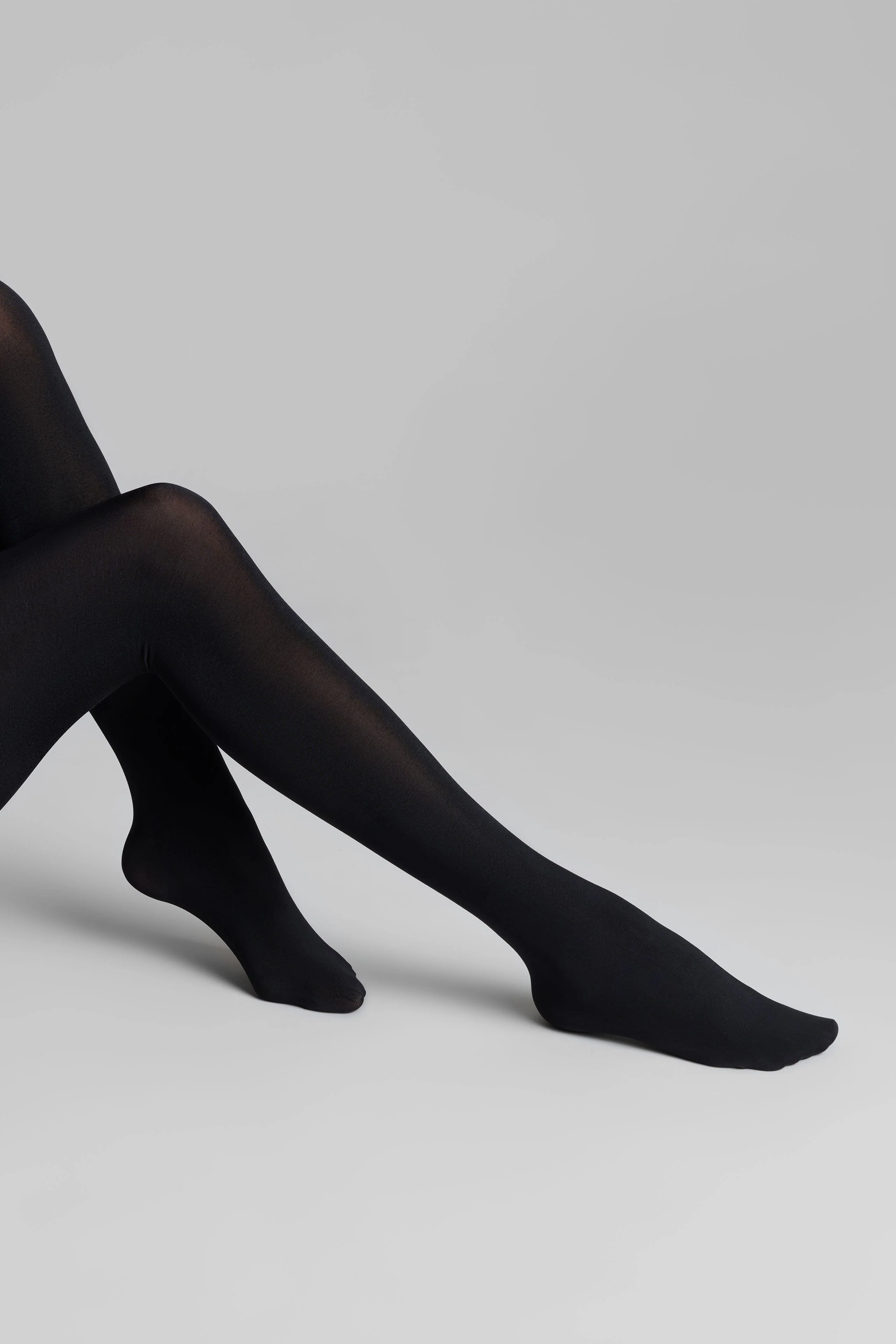Collant Dos Ouvert 70D - Noir - LEGWEAR - Image 5
