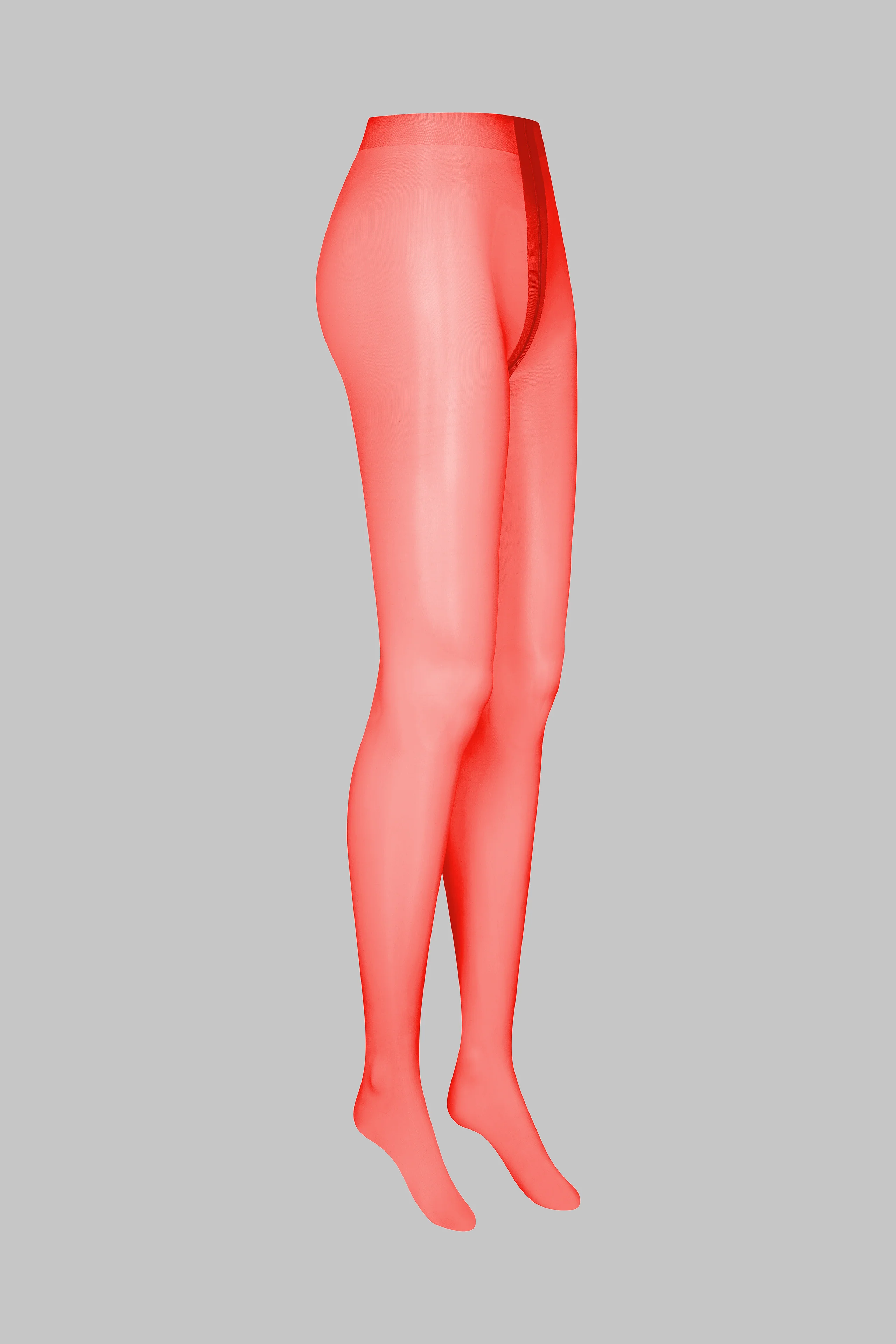 Collant glacé - Rouge - Legwear - Image 3