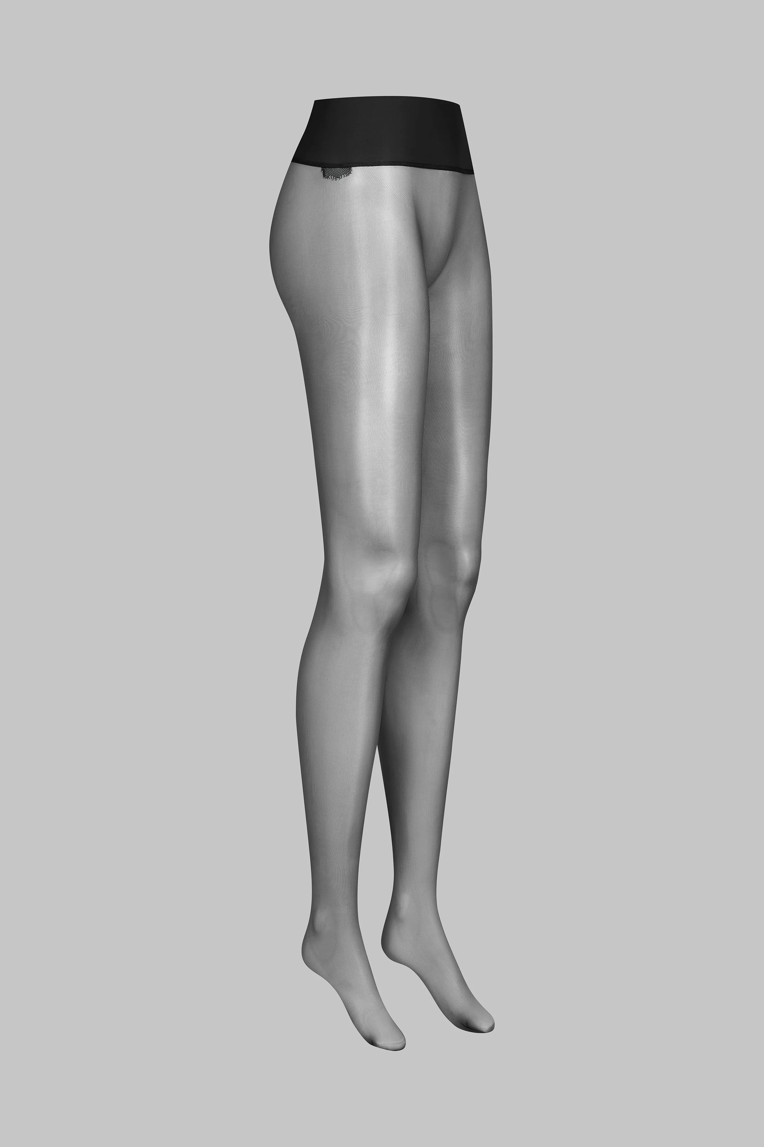 Collant Seamless Signature 20D - Noir - Legwear - Image 2