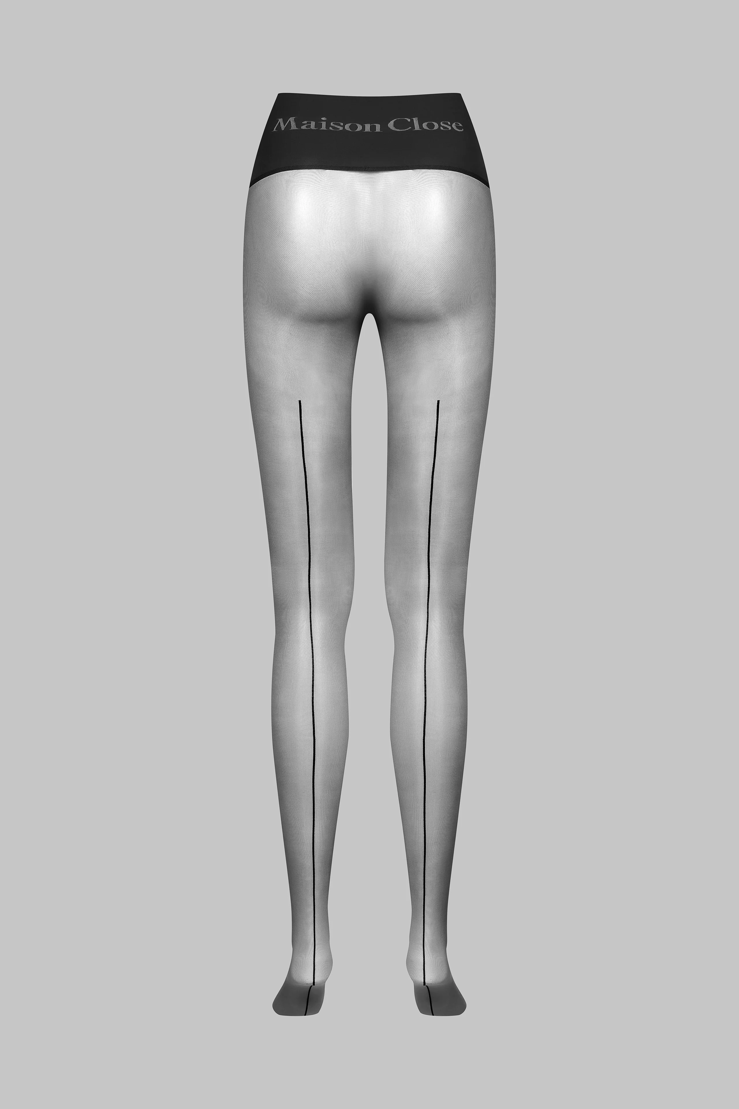 Collant Seamless Signature Couture 20D - Noir - Legwear - Image 2