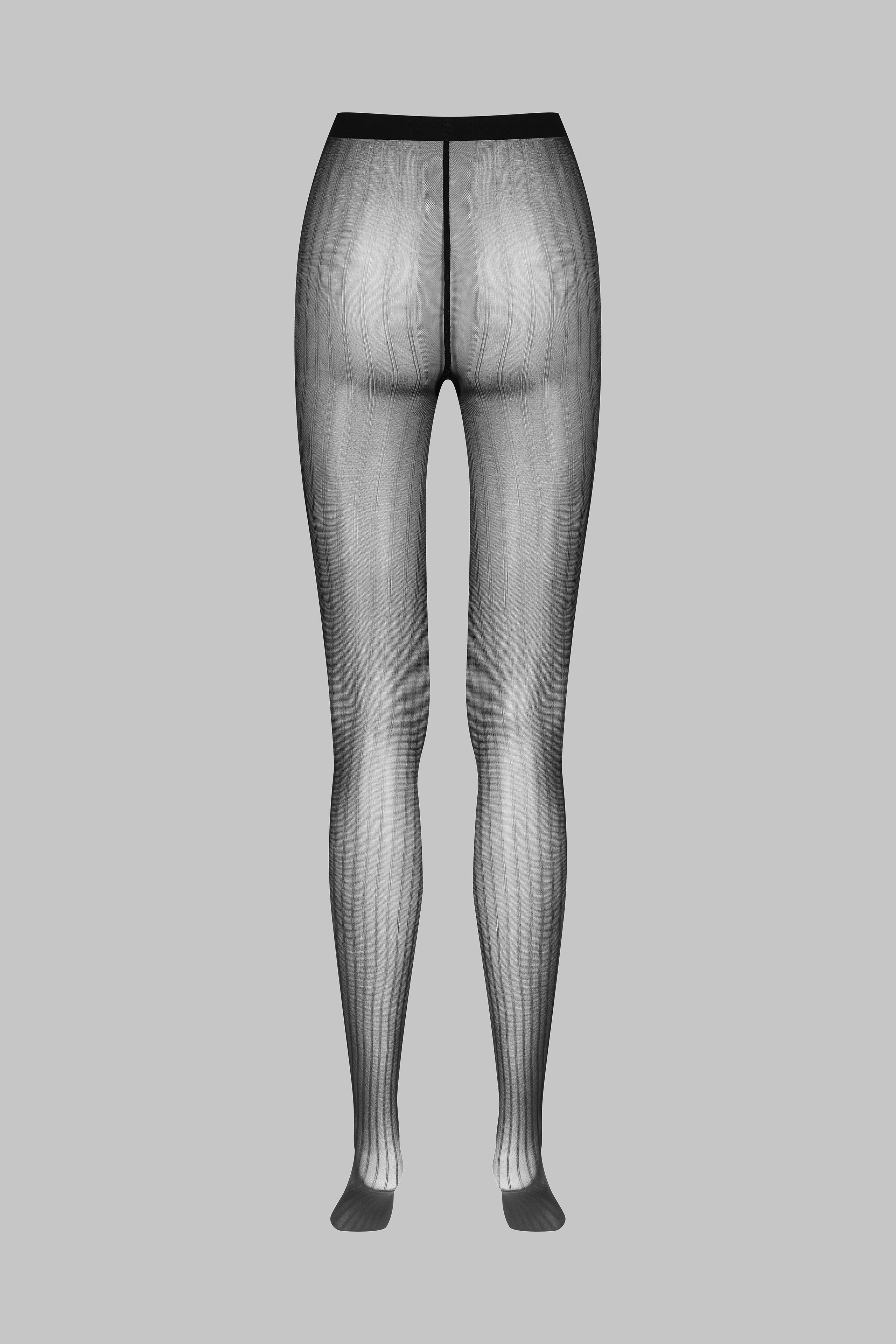 Collants illusion rayures 30D - Legwear - Image 3