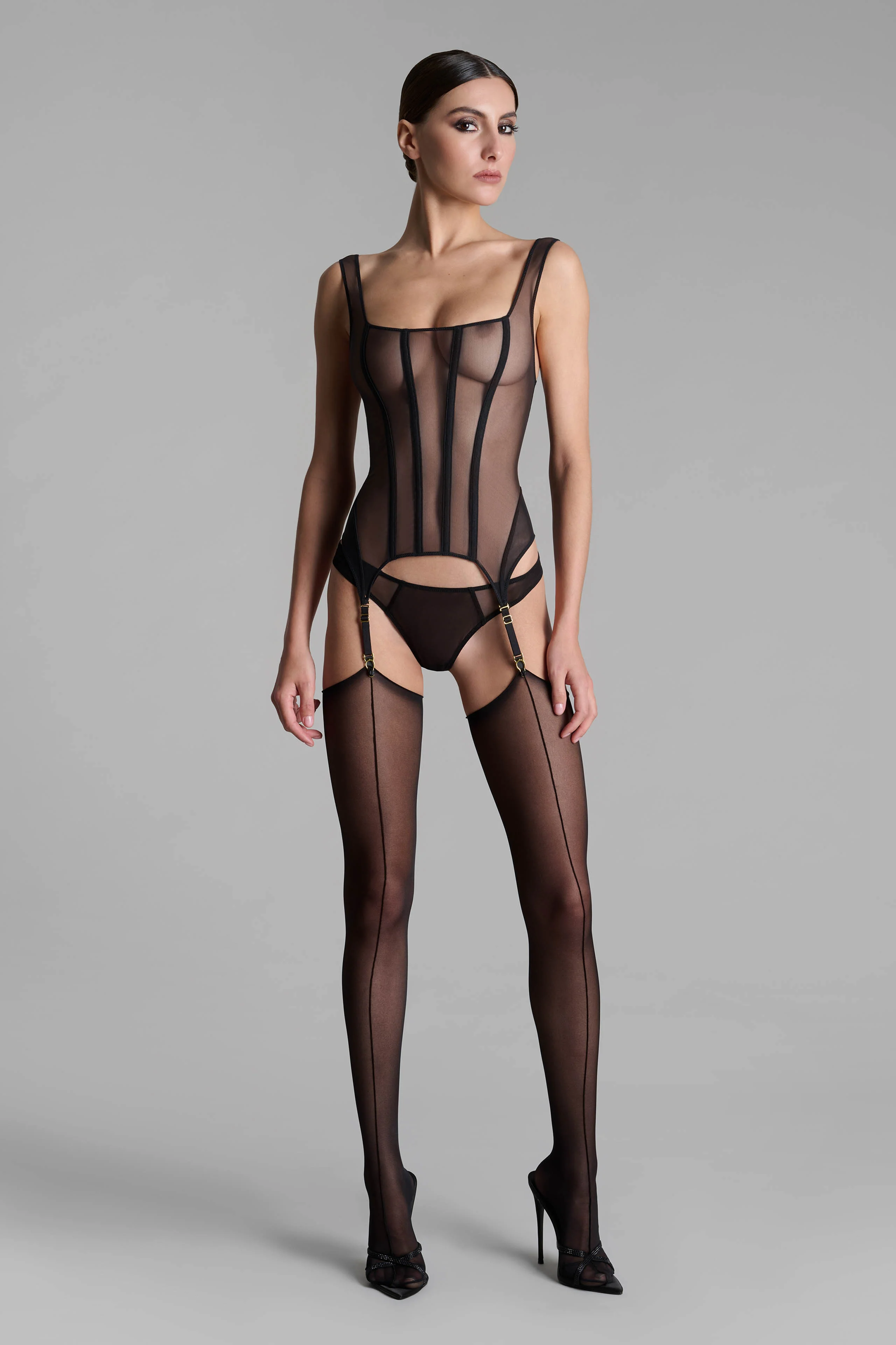 Corset porte-jarretelles - L'Amoureuse - Image 6