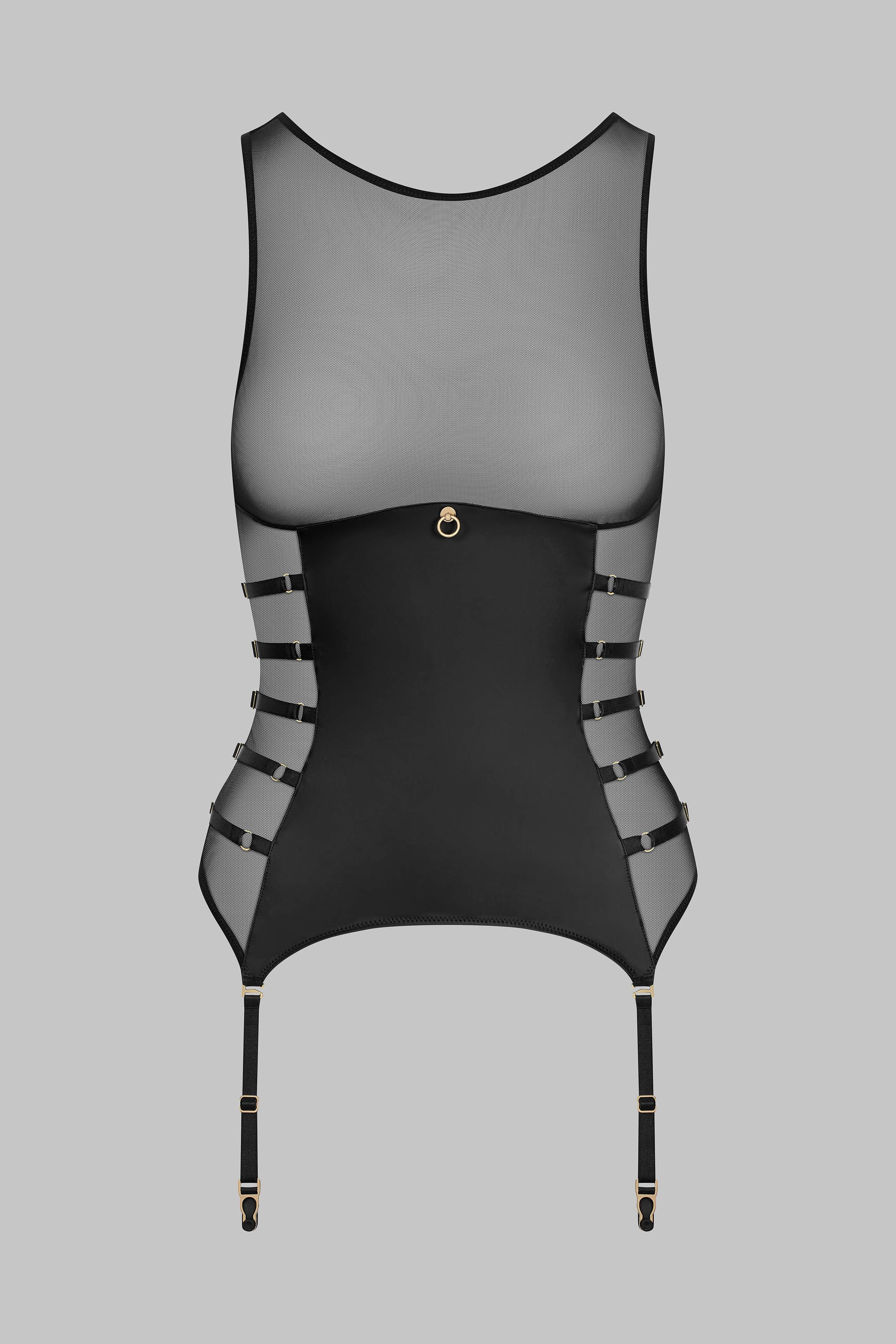 Top corset porte-jarretelles - Chambre Noire - Image 2