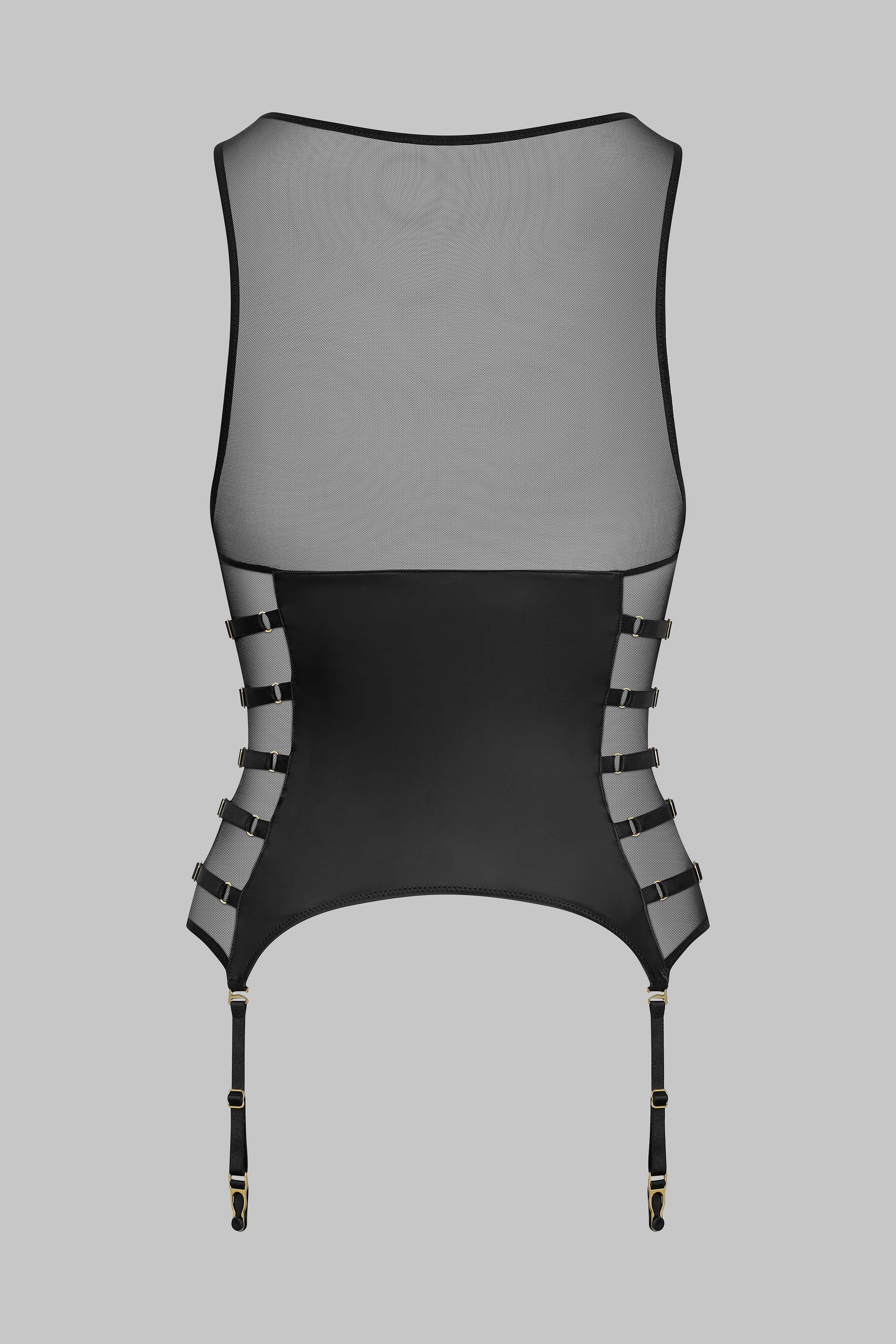 Top corset porte-jarretelles - Chambre Noire - Image 3