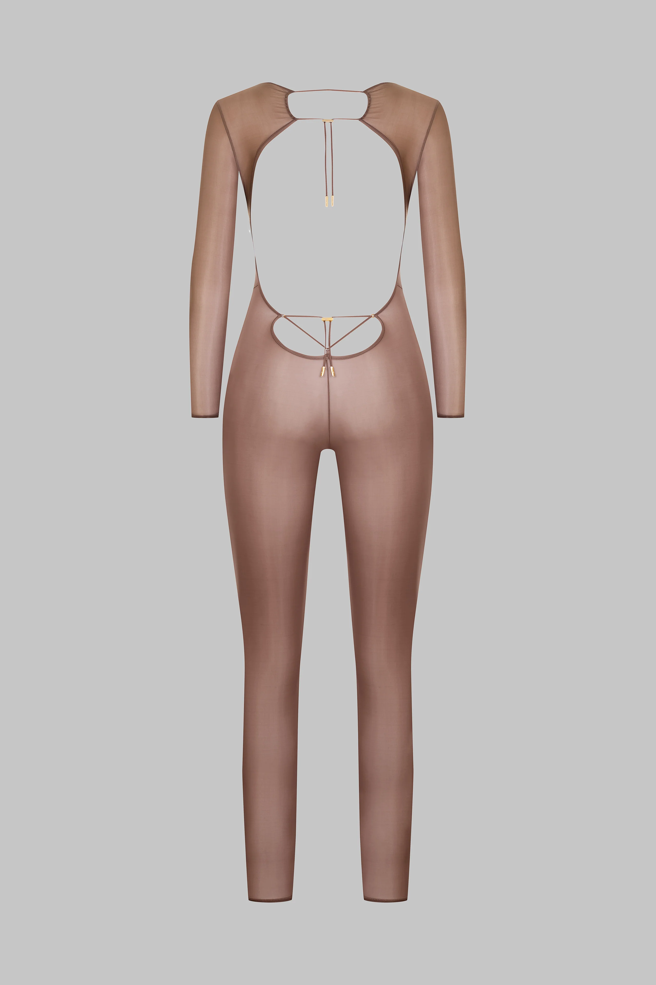 Catsuit dos ouvert manches longues - French Kiss Light - Image 3