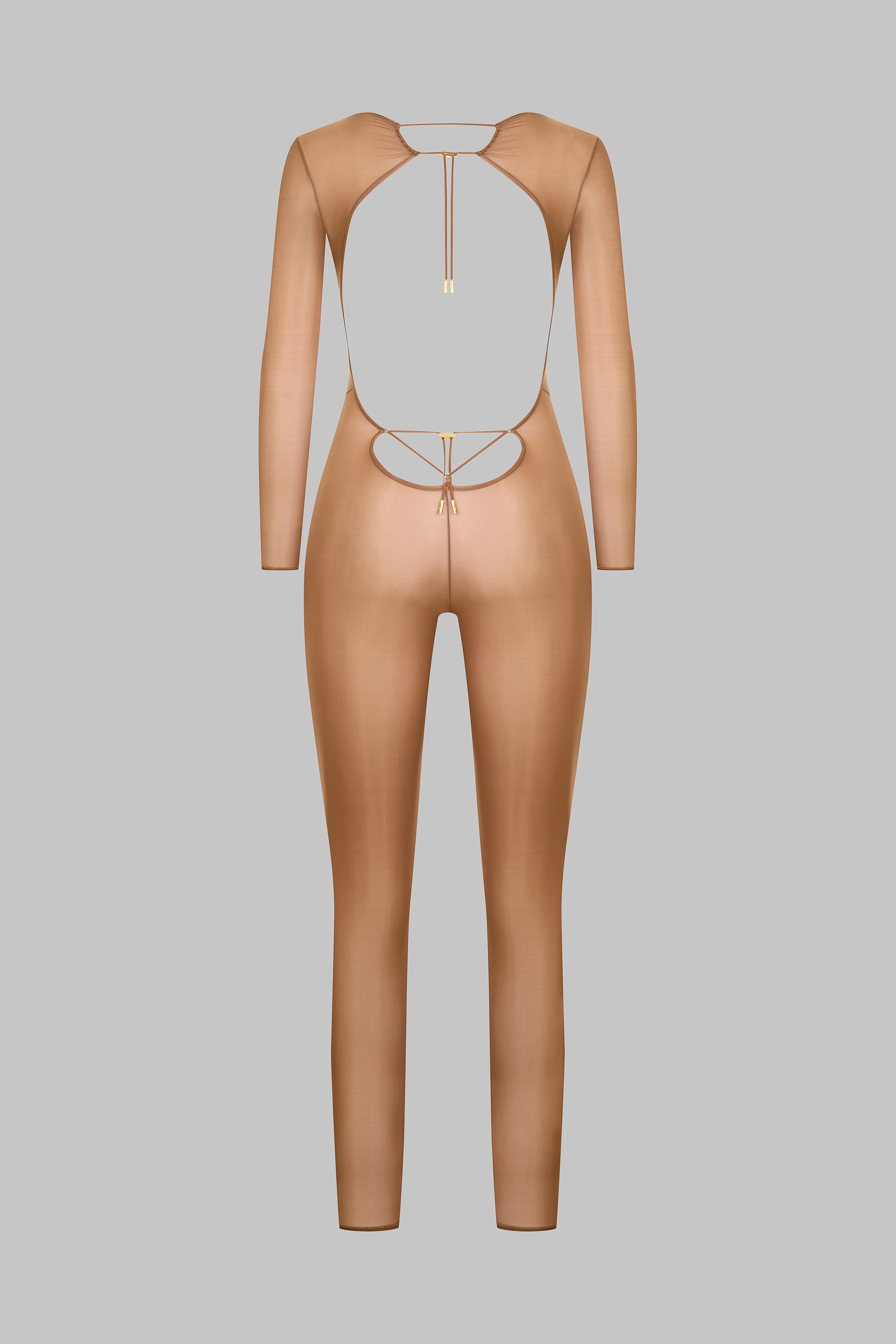Catsuit dos ouvert manches longues - French Kiss Light - Image 3