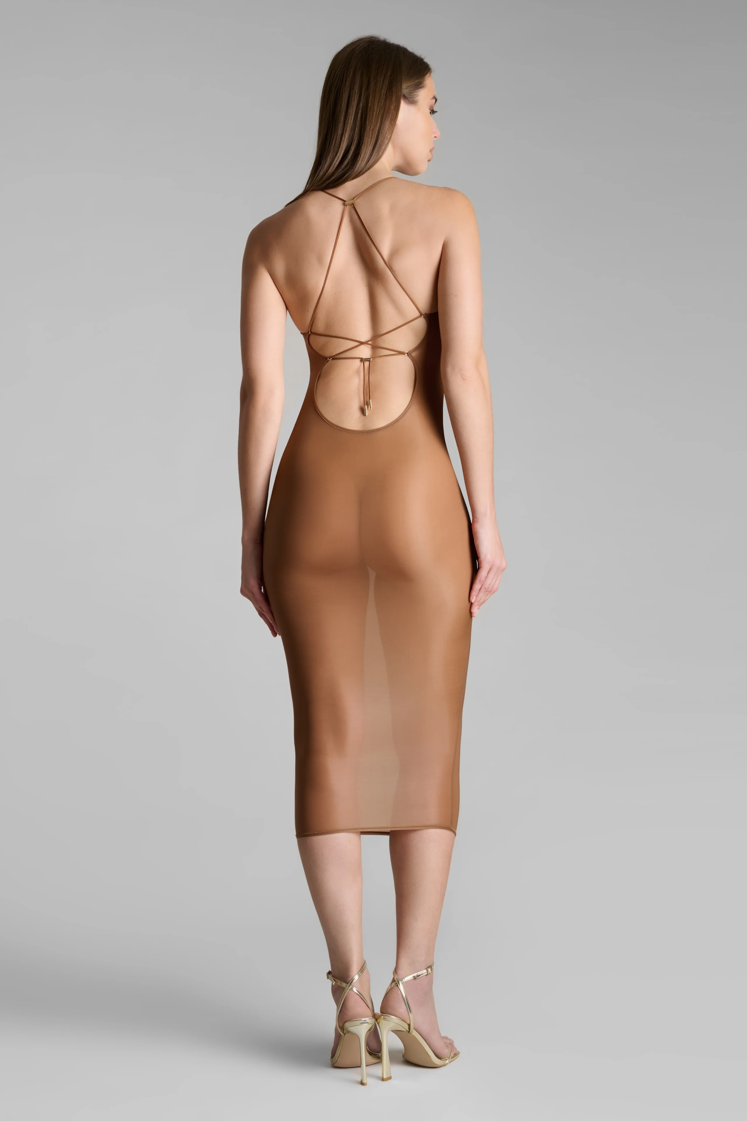 Robe midi dos ouvert - French Kiss Light - Image 4