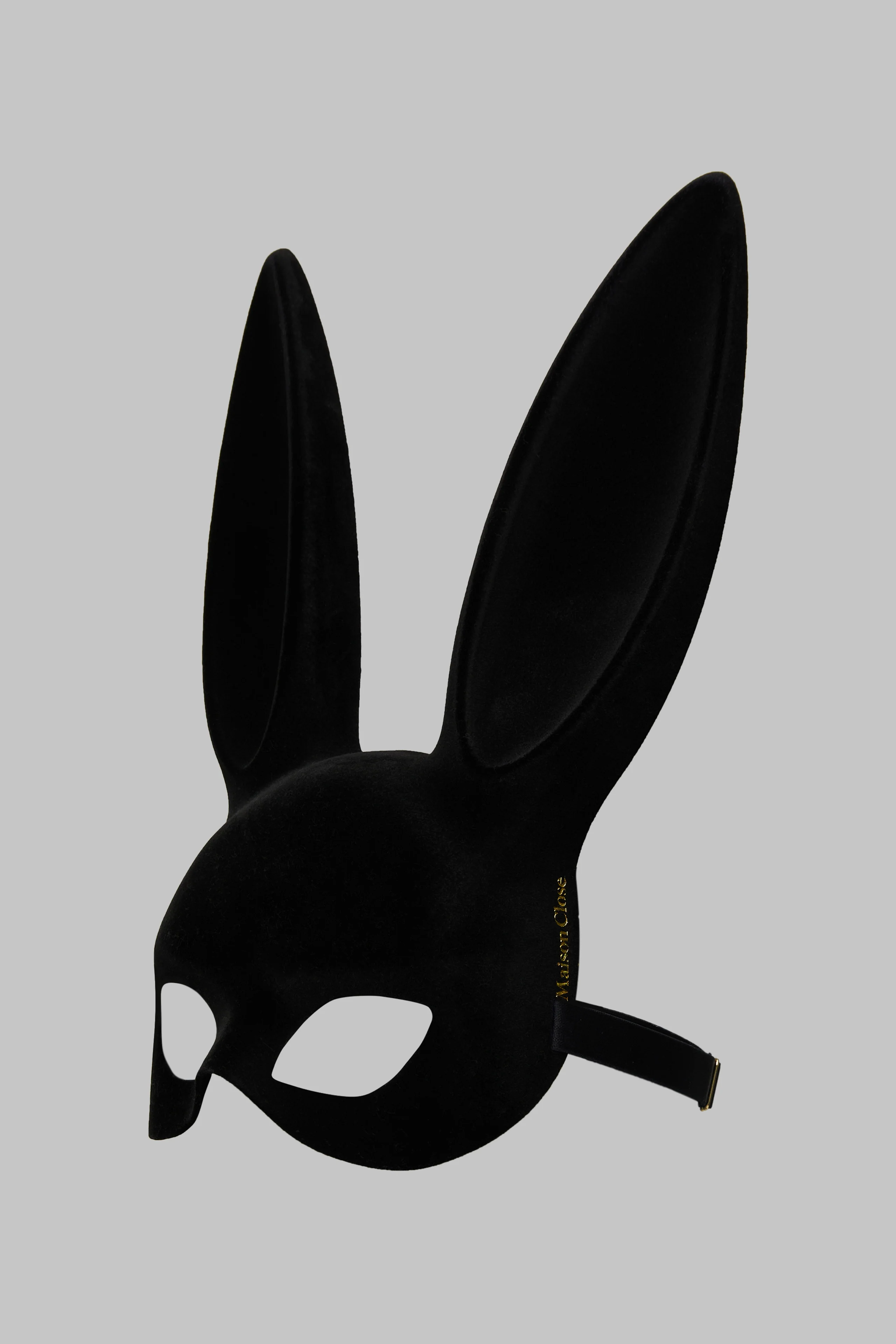 Masque lapin velours avec pompon - Bunny - Image 3
