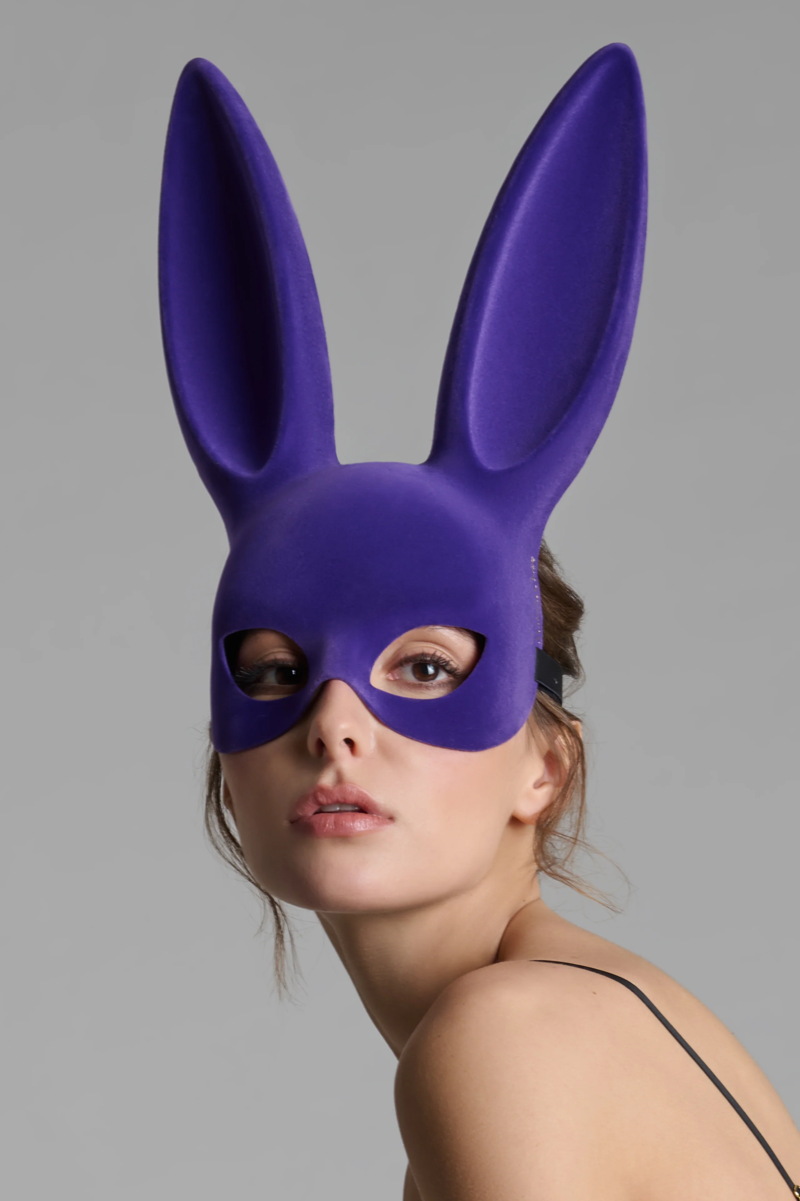 Masque lapin velours - Bunny - Image 4