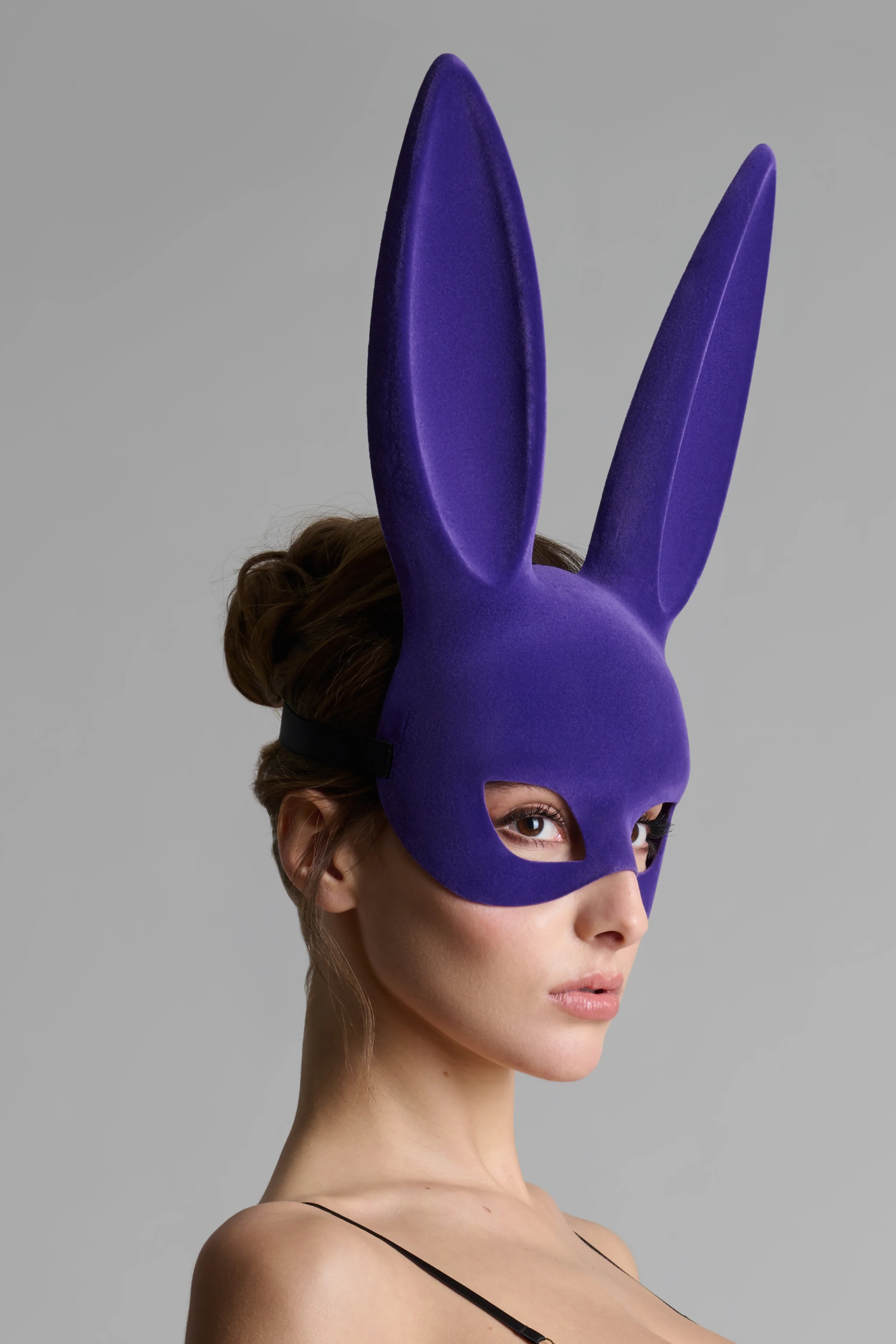Masque lapin velours - Bunny - Image 5