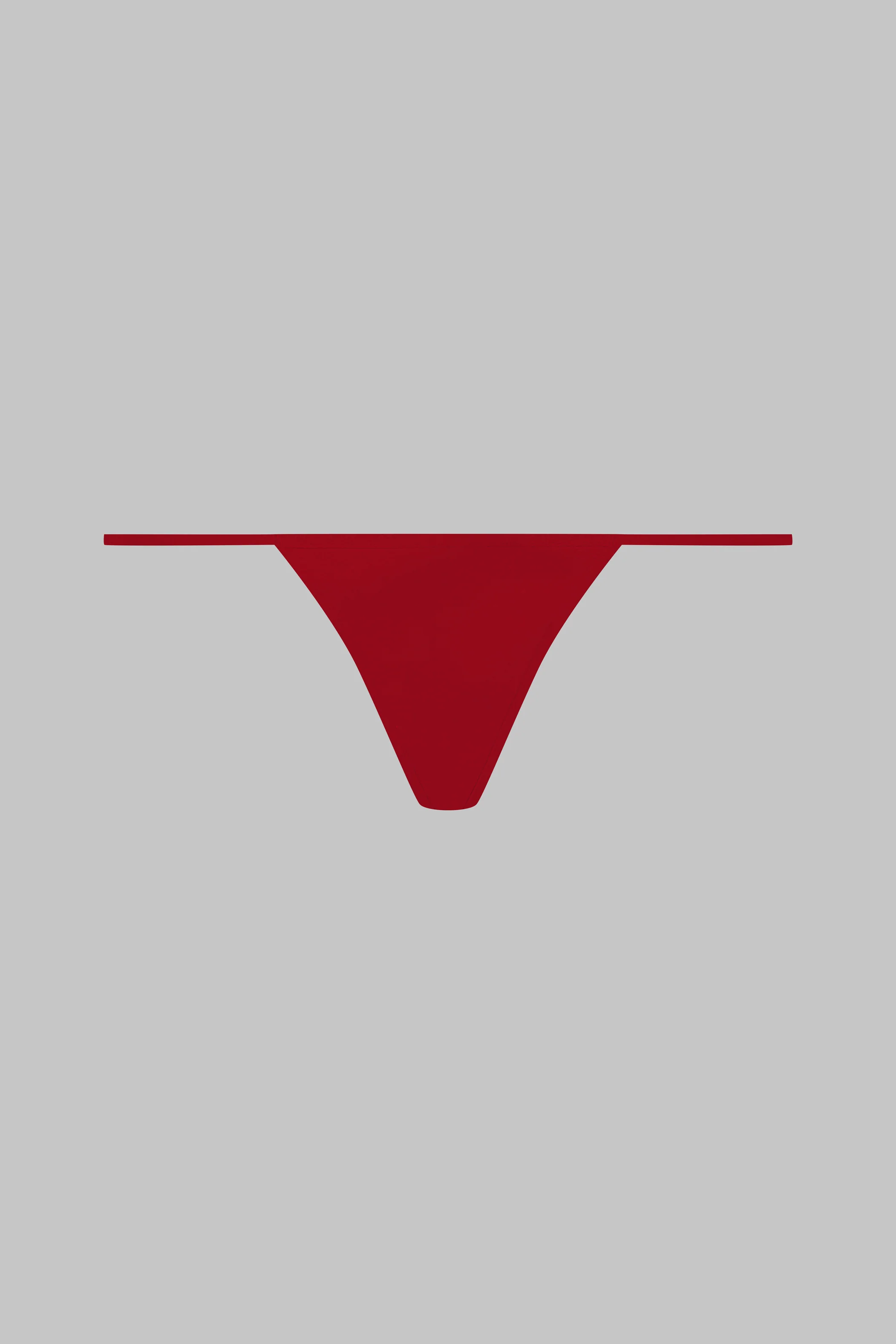 Micro String - Rouge - LES INVISIBLES - Image 2