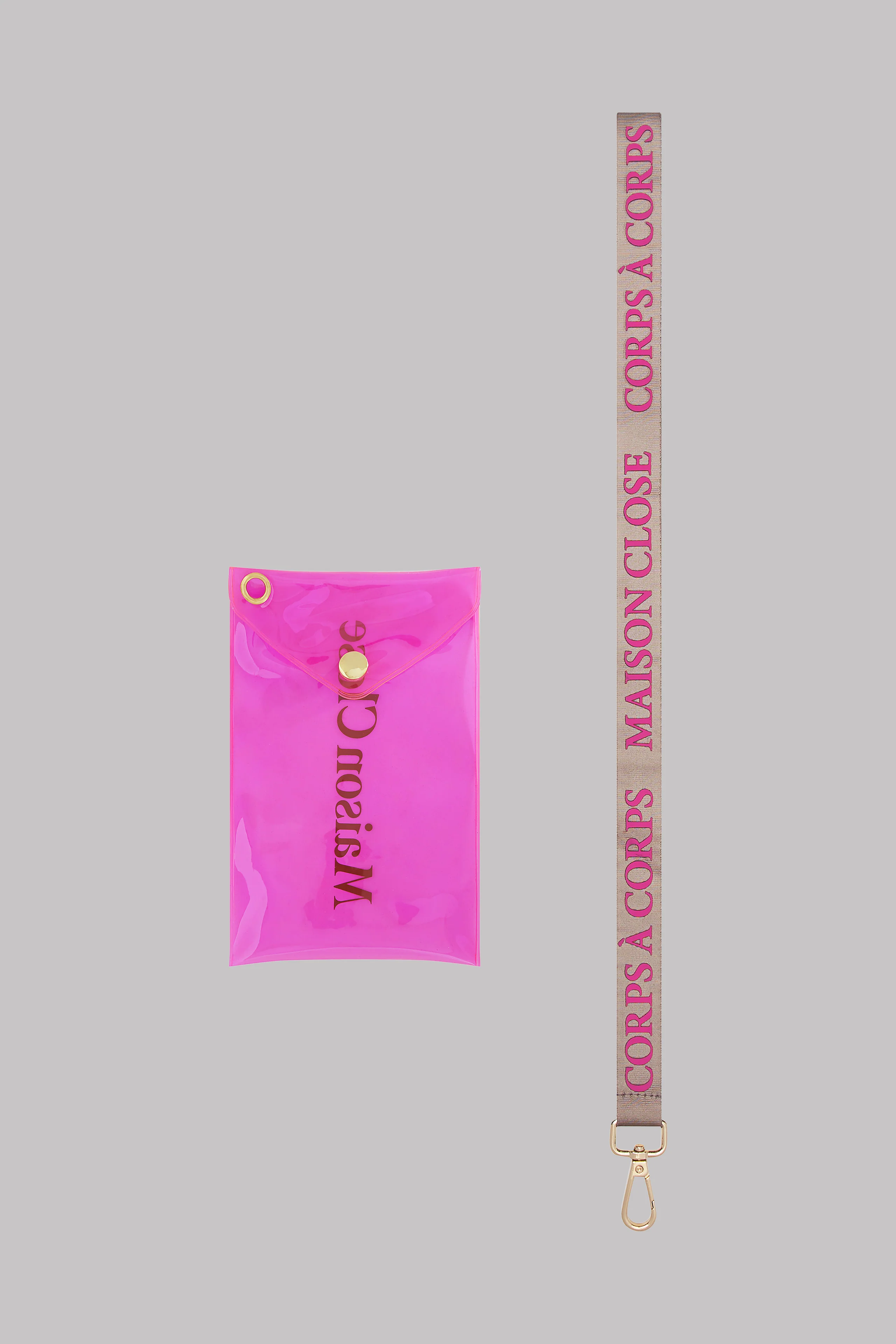 Pochette avec keychain - Corps à Corps Néon - Image 4