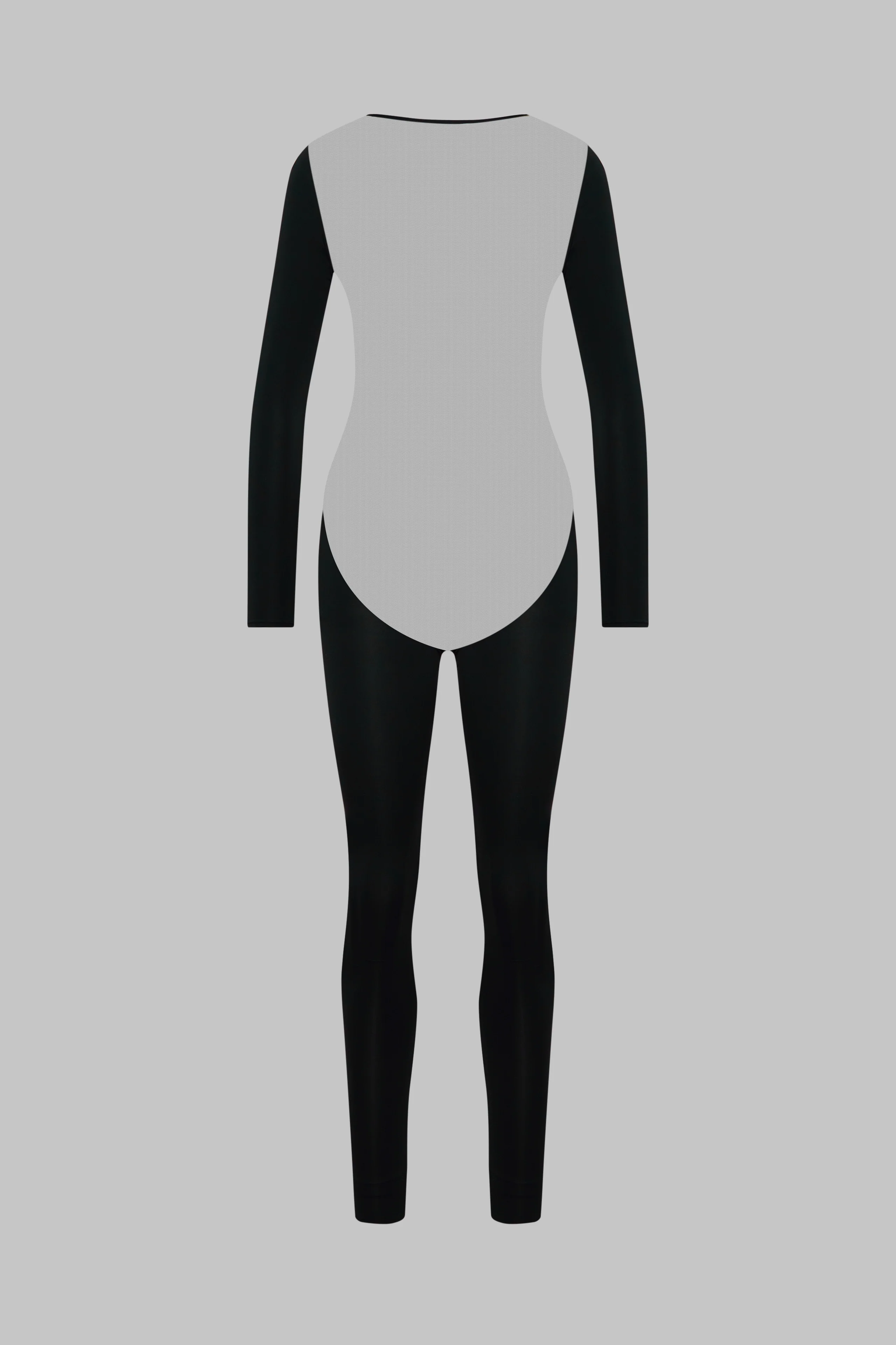 Catsuit manches longues dos transparent - Pure Tentation - Image 3