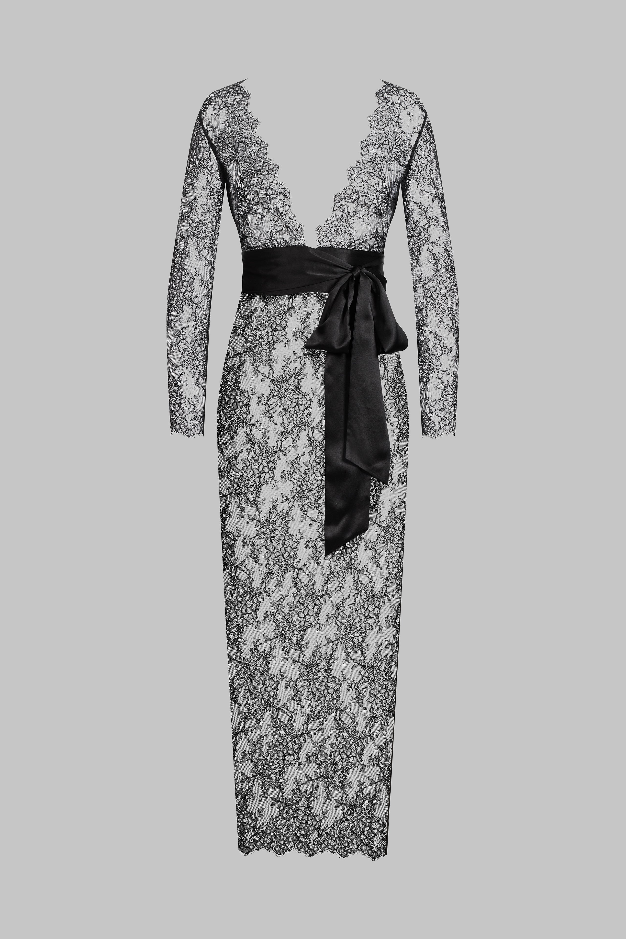 Robe longue cache-cœur - Rendez-Vous Privé - Image 2