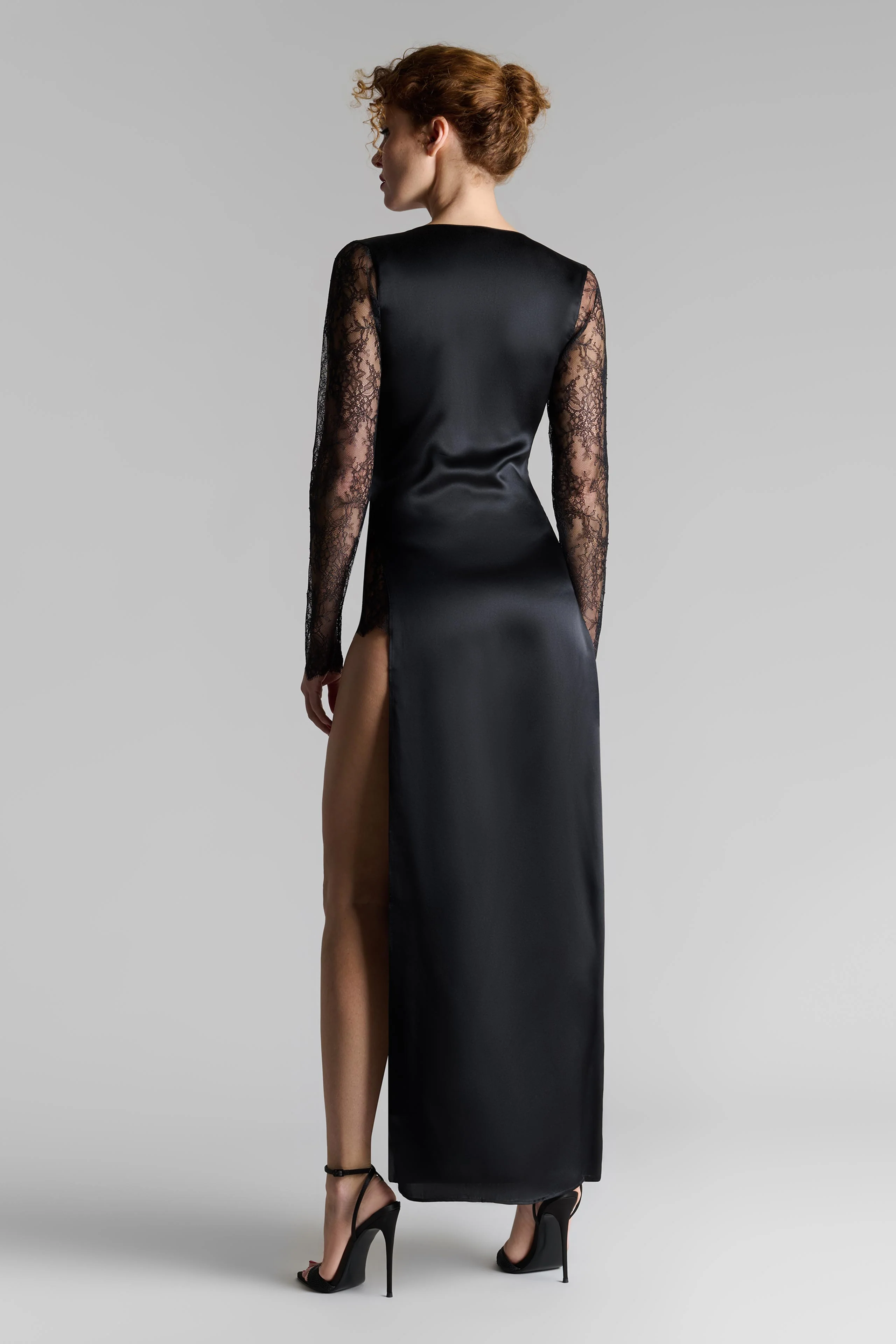 Robe longue fendue - Rendez-Vous Privé - Image 4