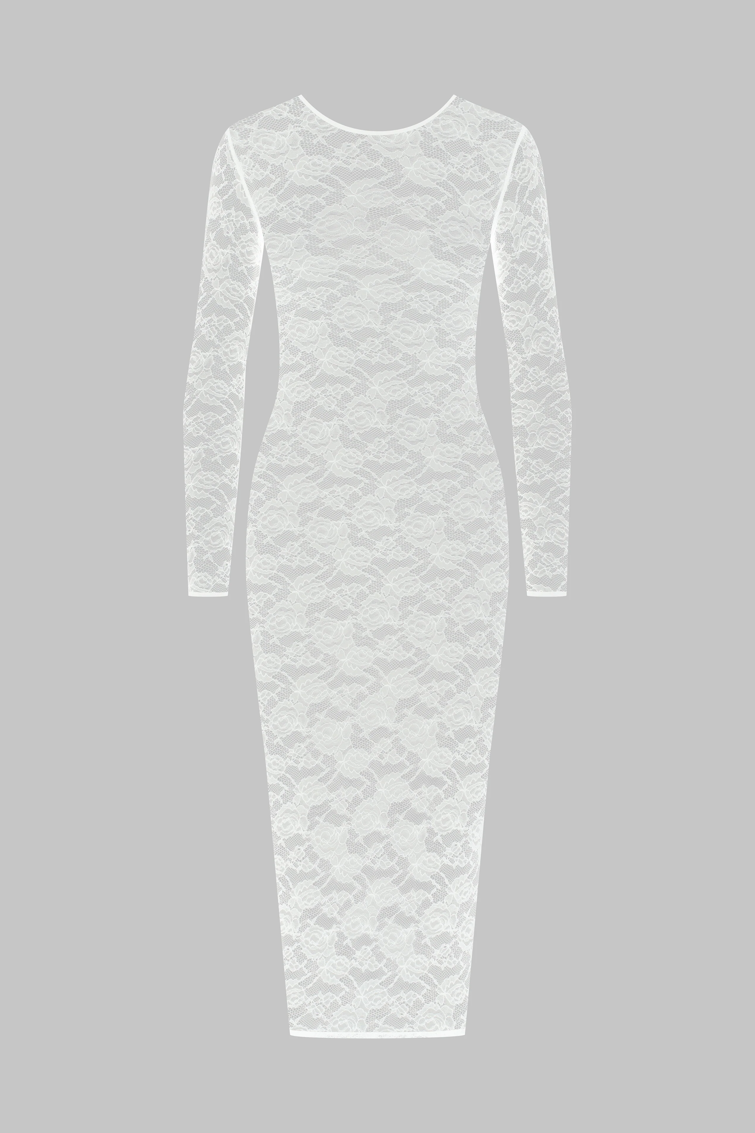 Robe midi manches longues - Flashback - Image 2
