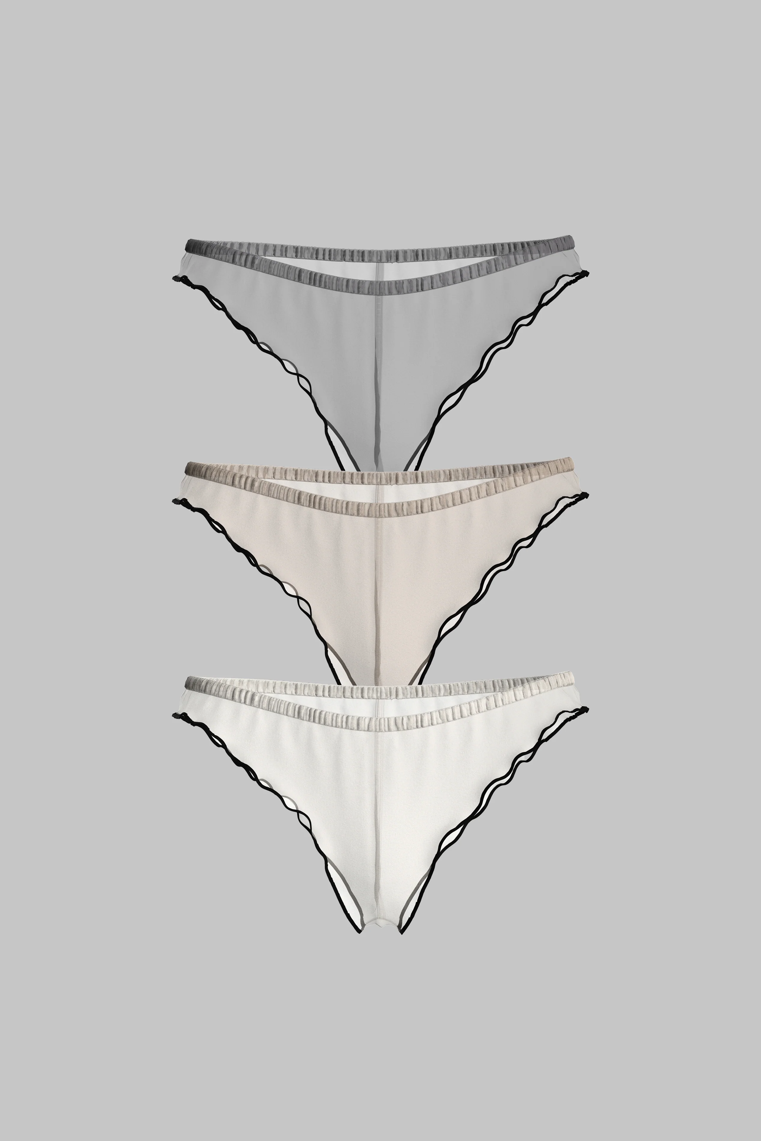 Set de 3 Tangas - La Parisienne